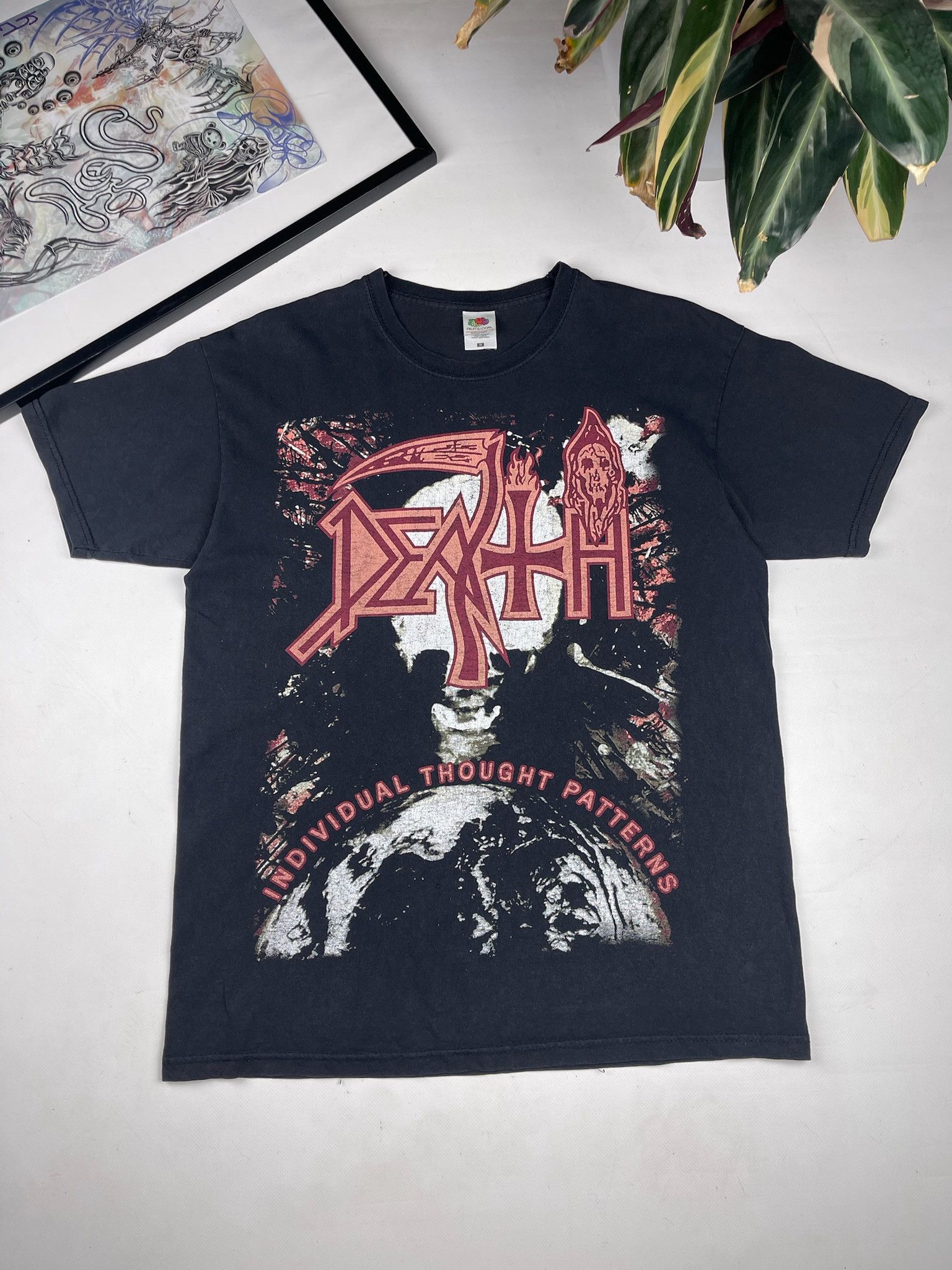 Other Death band death metal size M vintage t shirt Size US M / EU 48-50 / 2 - 1 Thumbnail