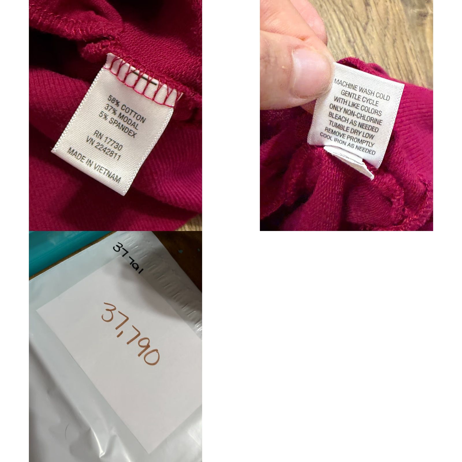 Merona Merona Dress Women's XS Pink Turtleneck Sweater Dress Long Sleeve SKU Lasting Free Return Size XS / US 0-2 / IT 36-38 - 8 Thumbnail