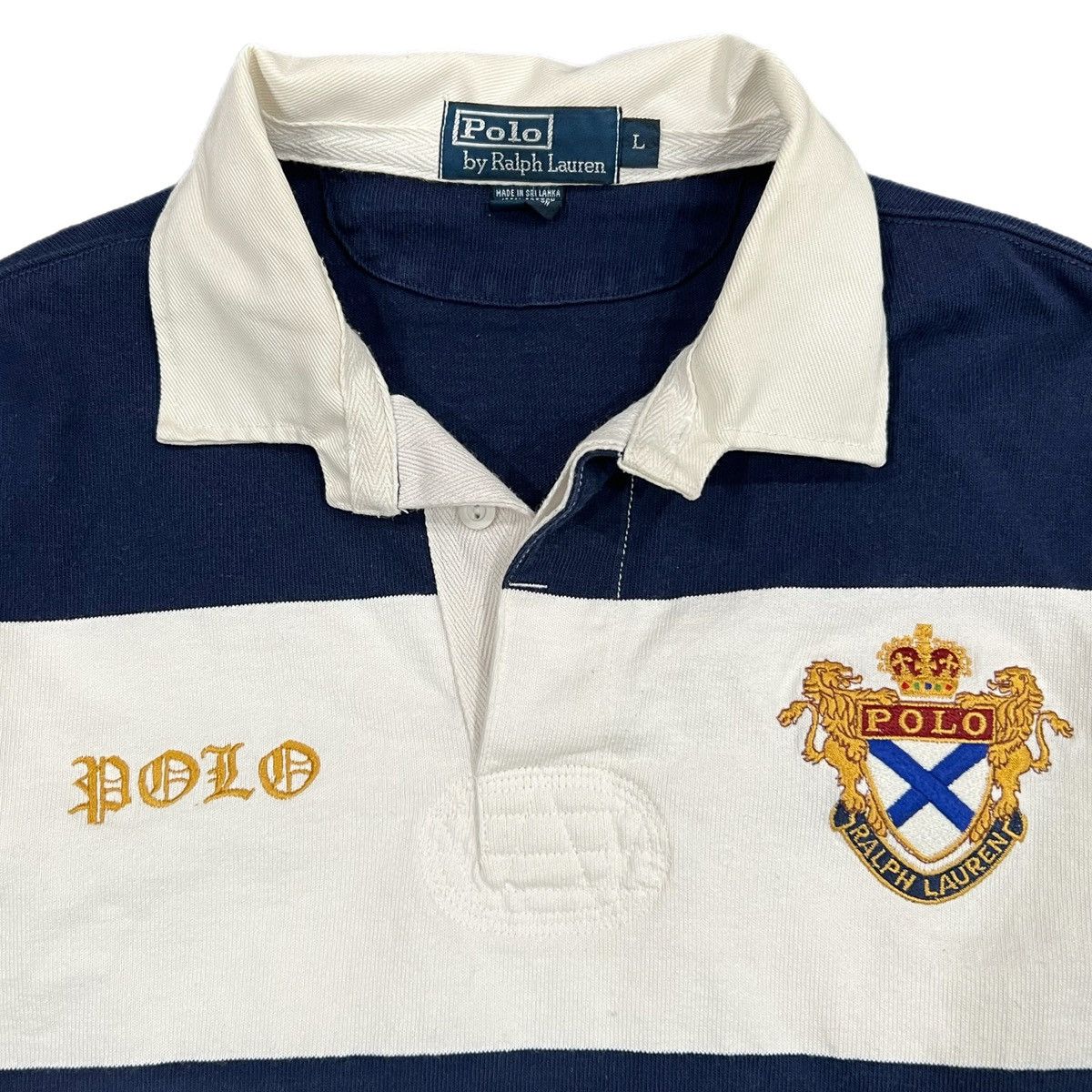 Polo Ralph Lauren Polo Ralph Lauren Rugby Longsleeve Shirt Size US L / EU 52-54 / 3 - 2 Thumbnail
