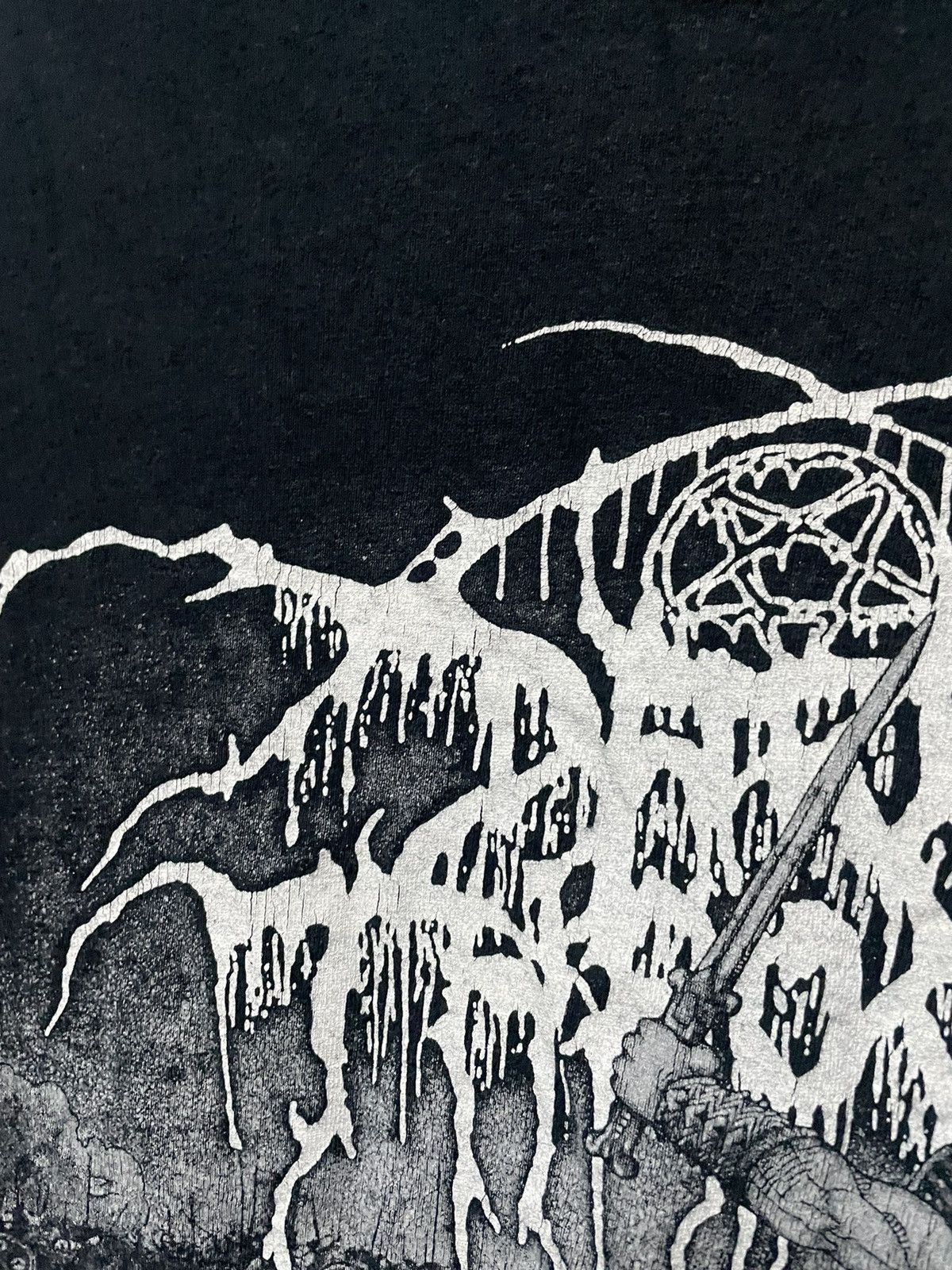 Band Tees × Vintage Vintage 00s Darkthrone Underground Resistance T Shirt Metal Size US XL / EU 56 / 4 - 3 Thumbnail