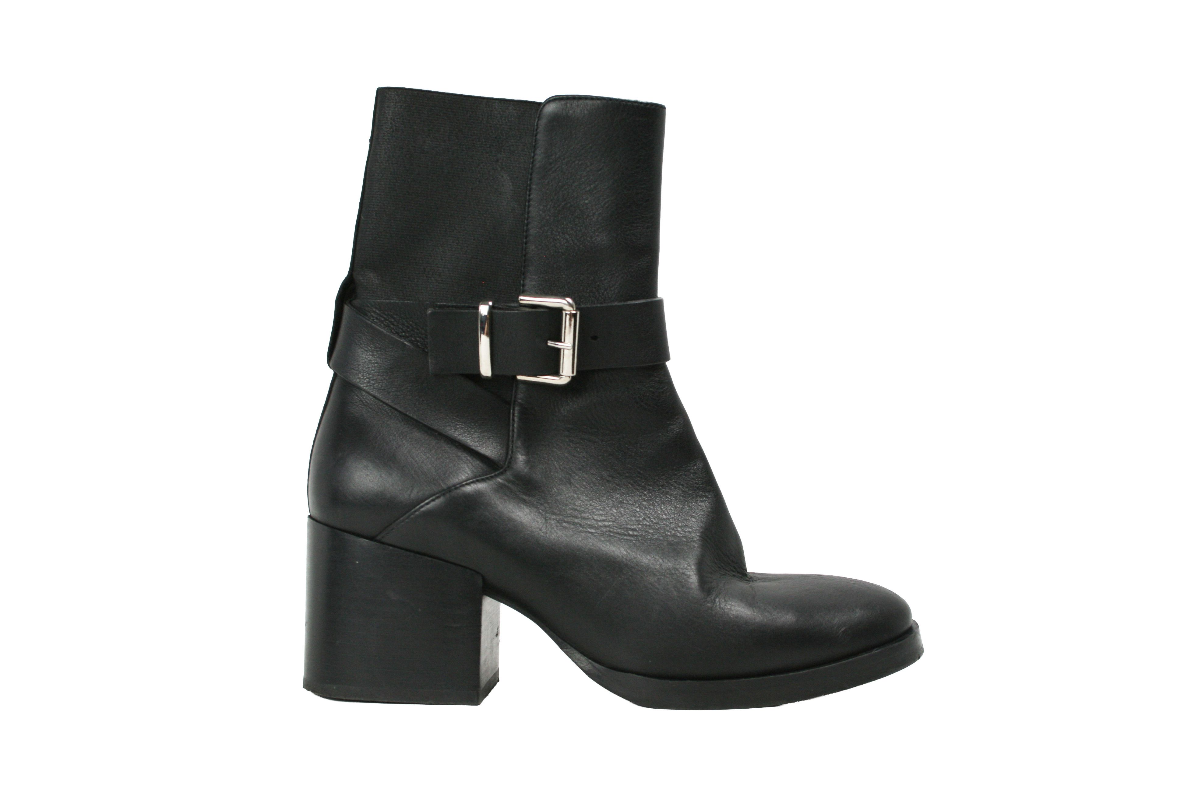 Cos Biker Ankle Boots Size US 7 / IT 37 - 2 Thumbnail