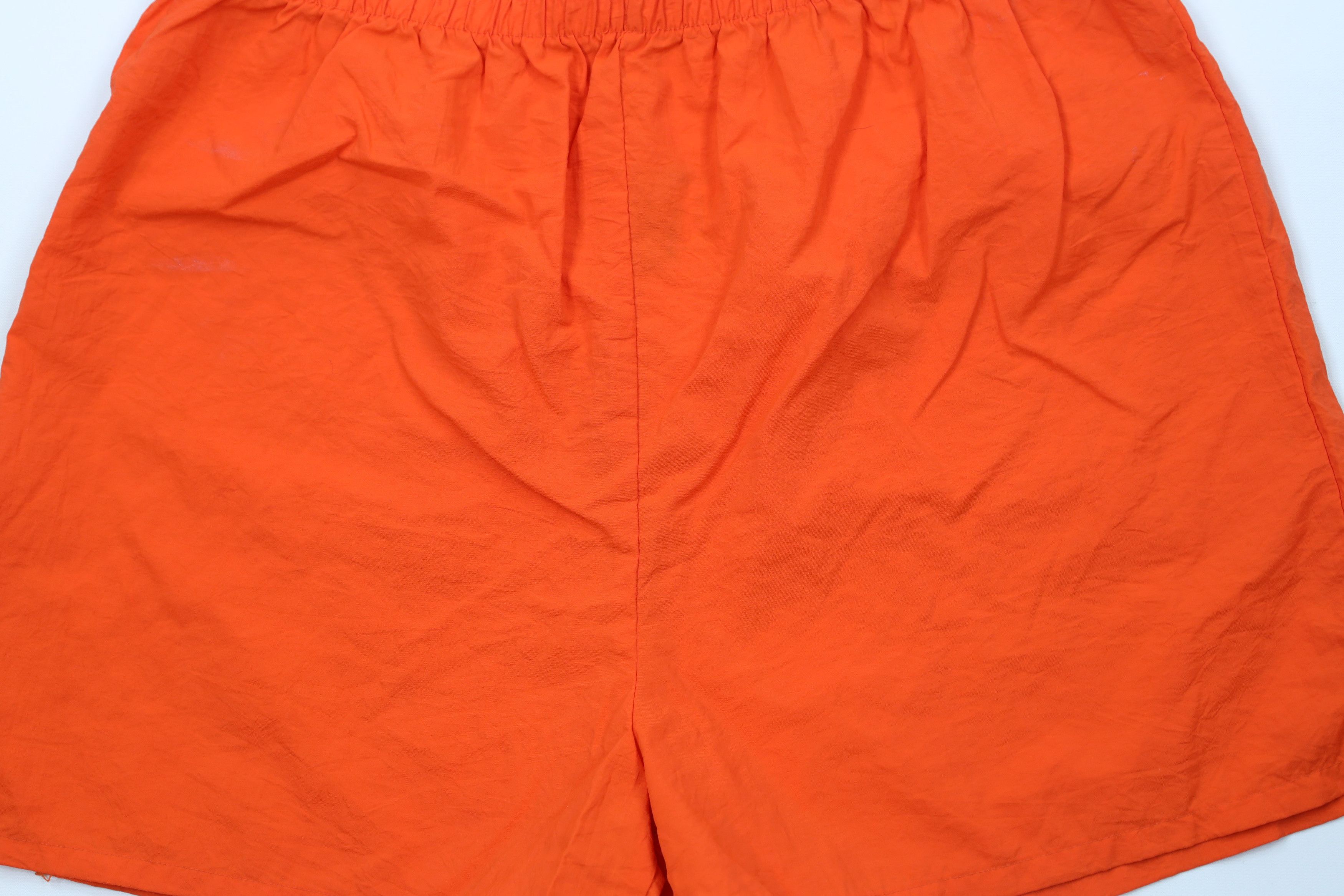 Vintage Vintage 90s Streetwear Knee Soccer Shorts Baggies Orange USA Size 32" / US 10 / IT 46 - 3 Thumbnail