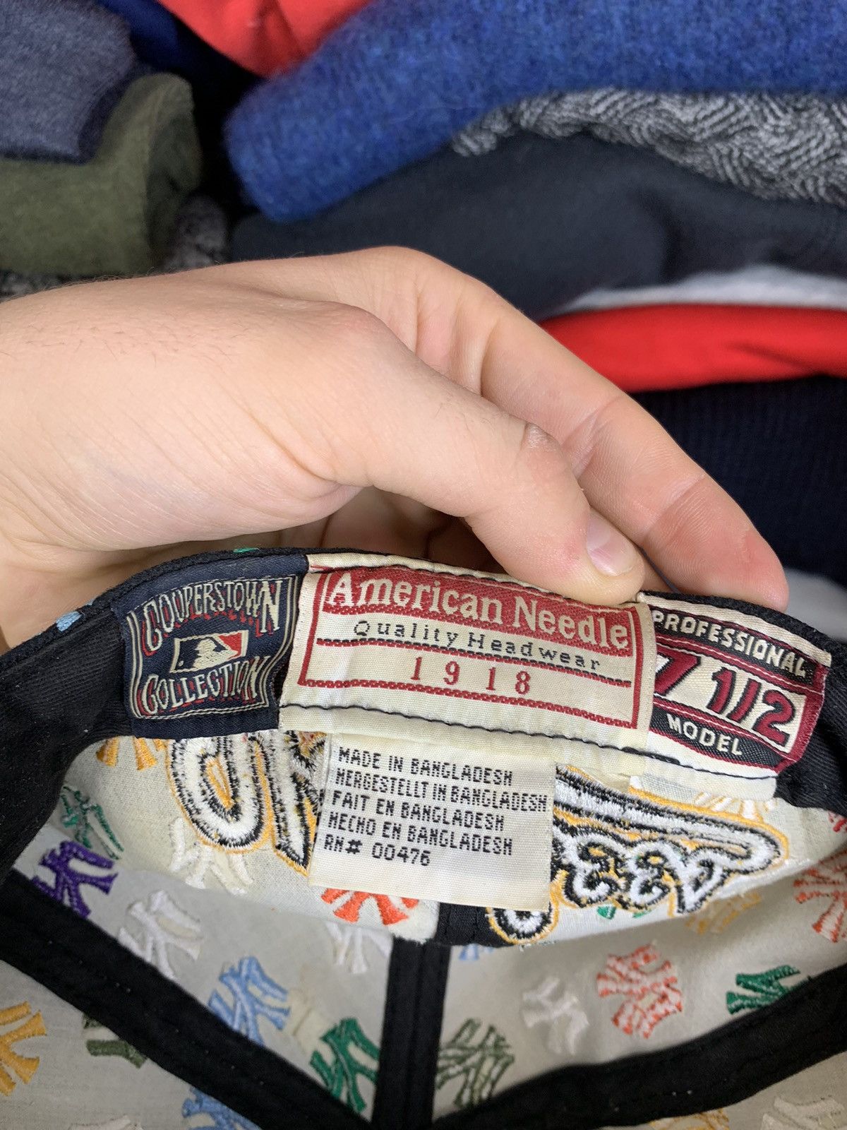 American Needle × Vintage Vintage American Needle New York Yankees MLB Snapback Hat Size ONE SIZE - 23 Thumbnail