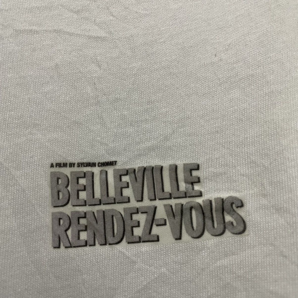 H&M × Vintage 2003 Belleville Rendez-vous Film by Sylvain Chomet Promo Tee Size US L / EU 52-54 / 3 - 2 Thumbnail