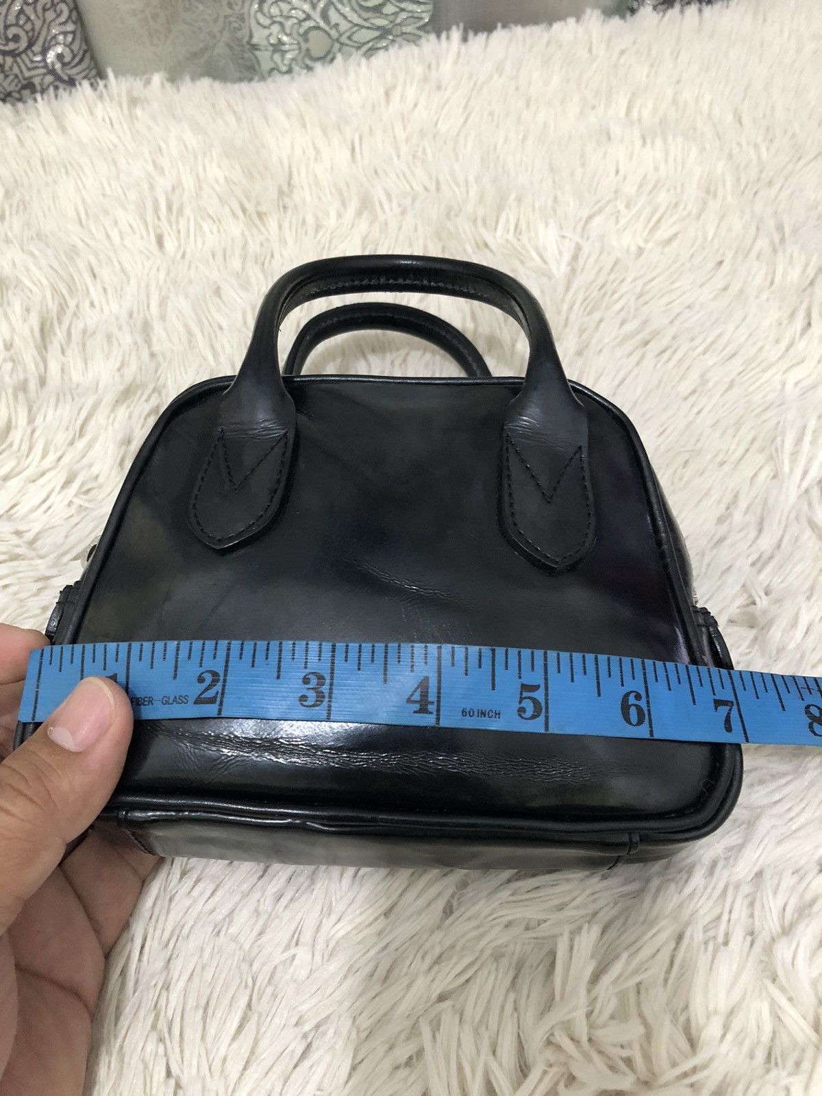 Comme des Garcons × Designer COMME des GARCONS Mini Leather Handbag Size ONE SIZE - 22 Thumbnail