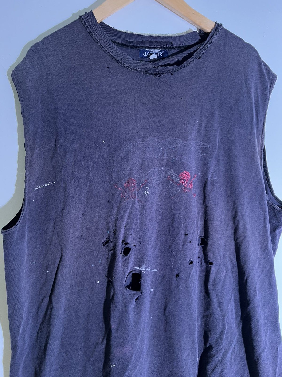 Vintage 90’s 2000’s Y2K Vintage Cancun Mexico Distressed Retro Tee Size US XXL / EU 58 / 5 - 3 Thumbnail