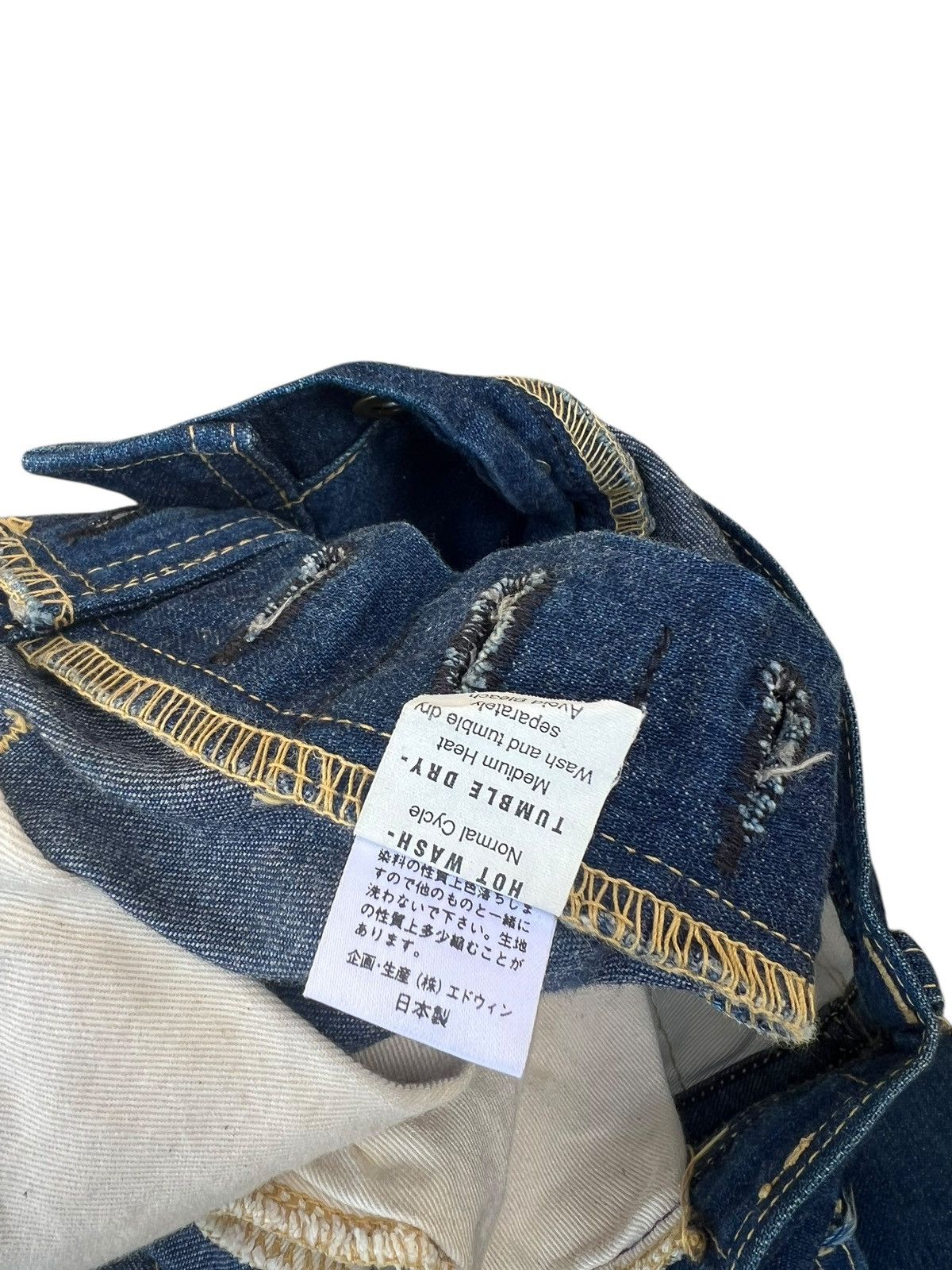 Lee Vintage 90s Lee Jelt Denim Sanforized Denim Work Jeans Size US 34 / EU 50 - 22 Thumbnail