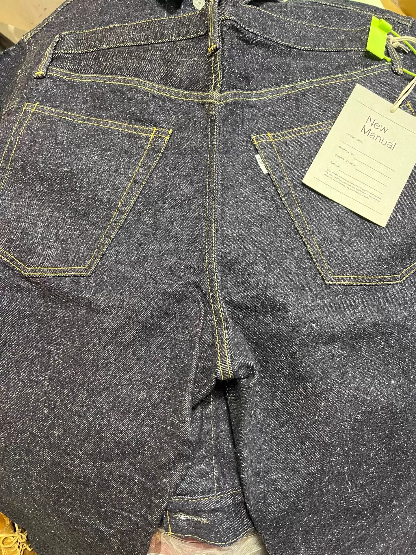 Other 34 Denim Pants New Custom Fabric 41-42 Waist 32 Thigh 106L Size US 34 / EU 50 - 4 Thumbnail
