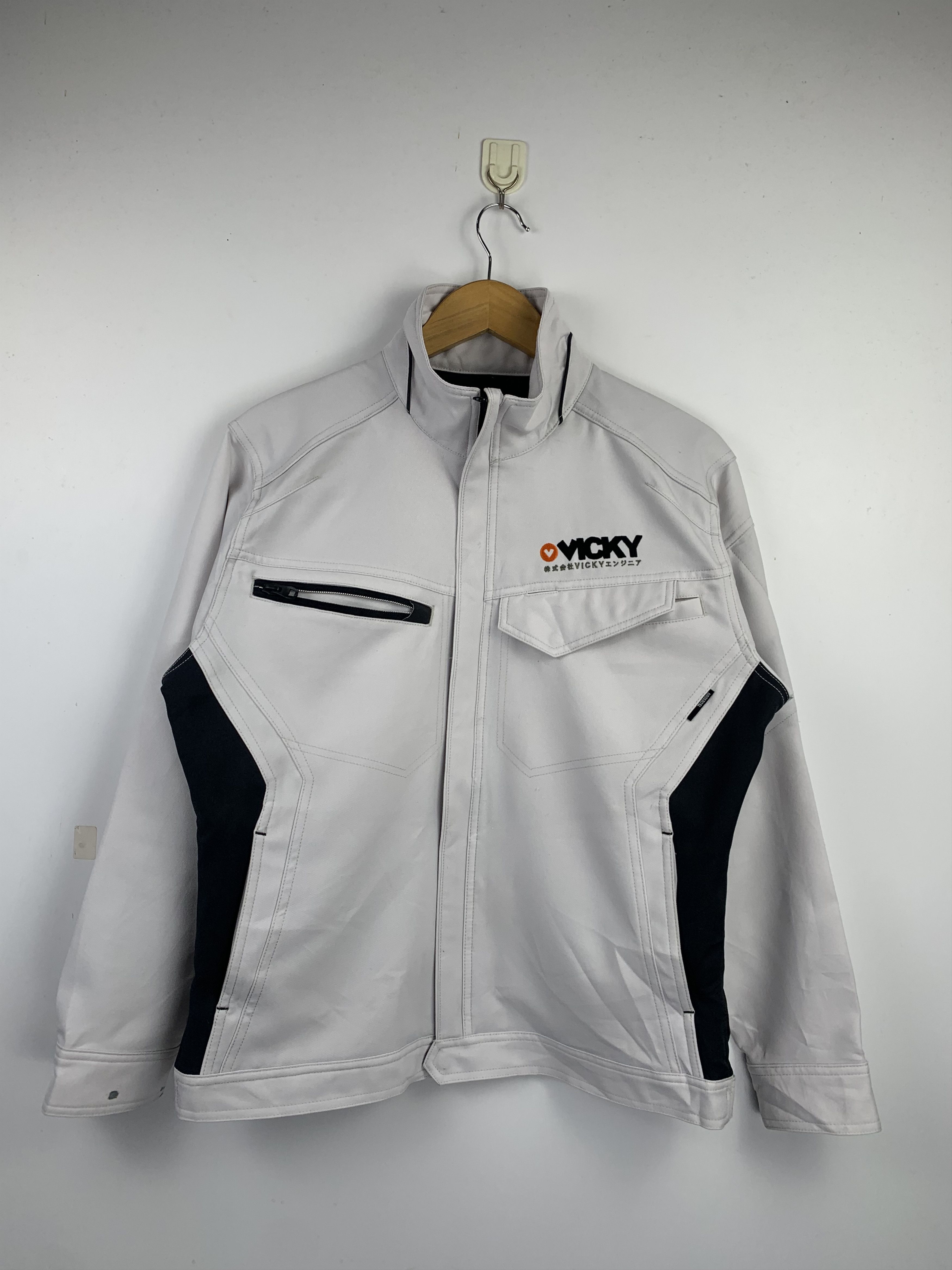 Japanese Brand Vintage Japanese Brand Workers Jacket J1523 Size US M / EU 48-50 / 2 - 1 Thumbnail