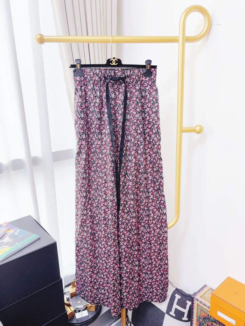 Chanel Chanel 24B broken flower logo trousers Size 24" / US 00 / IT 34 - 1 Thumbnail