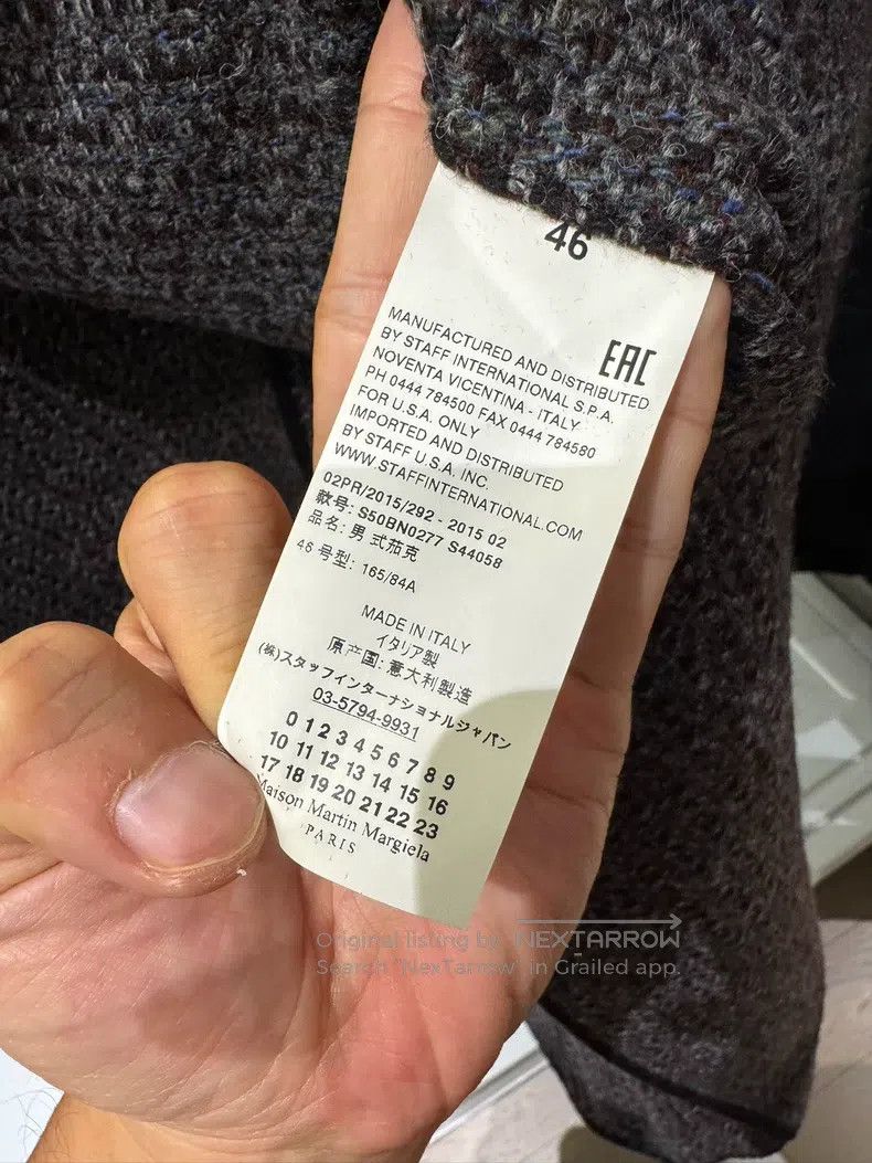 Maison Margiela Maison Margiela Small-flavoured jacket Size US S / EU 44-46 / 1 - 4 Thumbnail