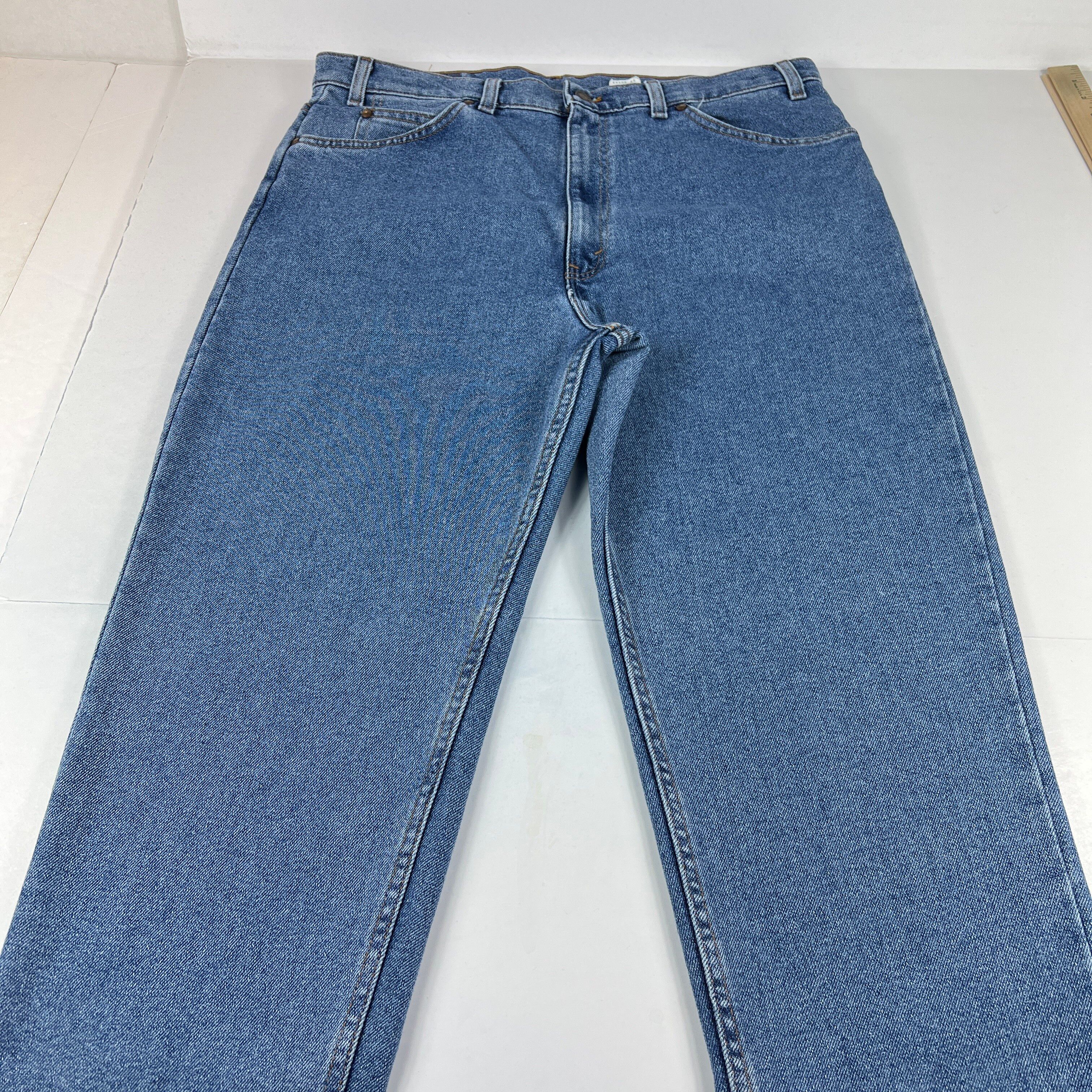Vintage VTG 90s Levi's Jeans 540 Flex Relaxed Straight Blue Denim Size US 36 / EU 52 - 1 Preview