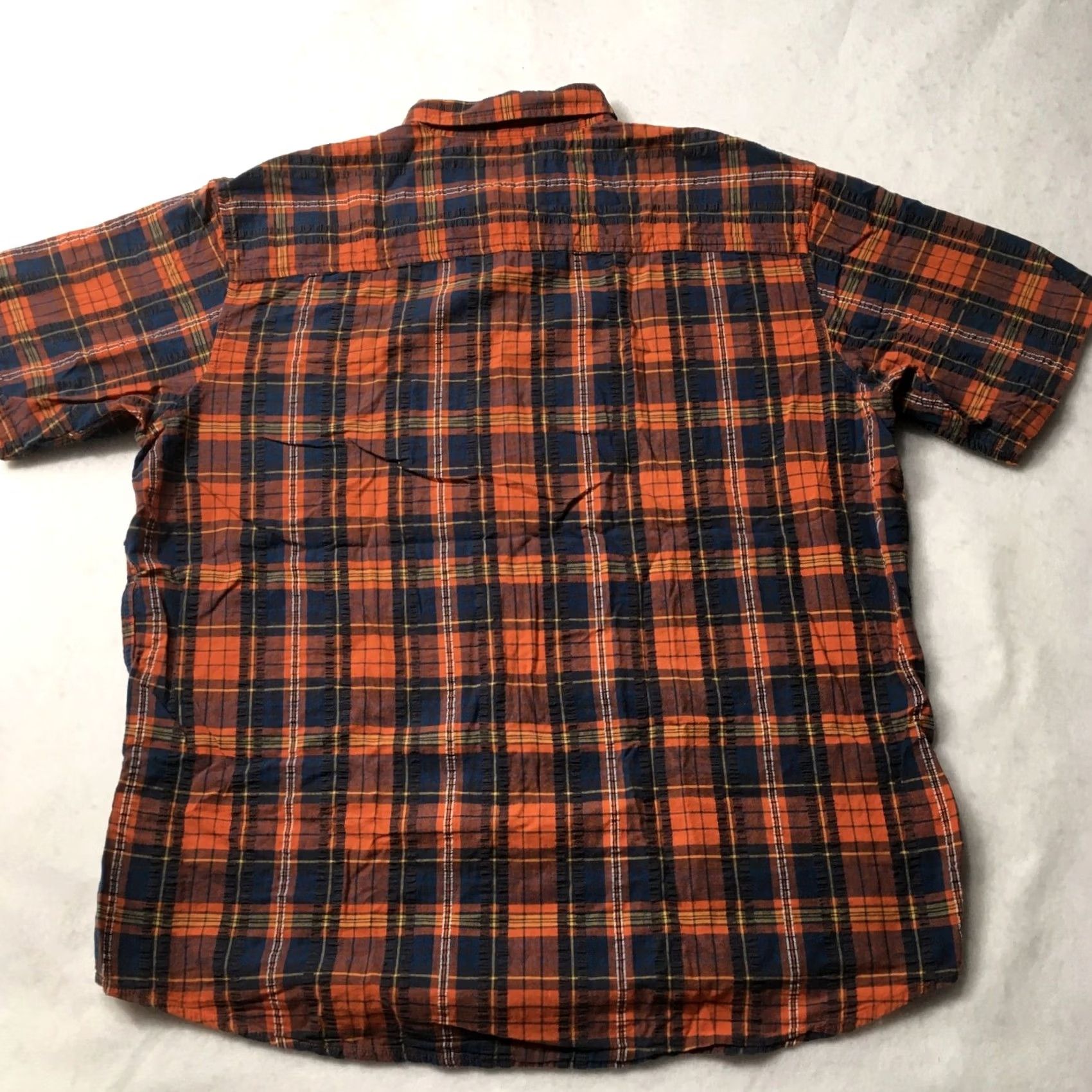 Vintage Hobbs Creek Shirt Adult XLarge XL Red Blue Plaid Button Up Casual Mens Size US XL / EU 56 / 4 - 8 Thumbnail