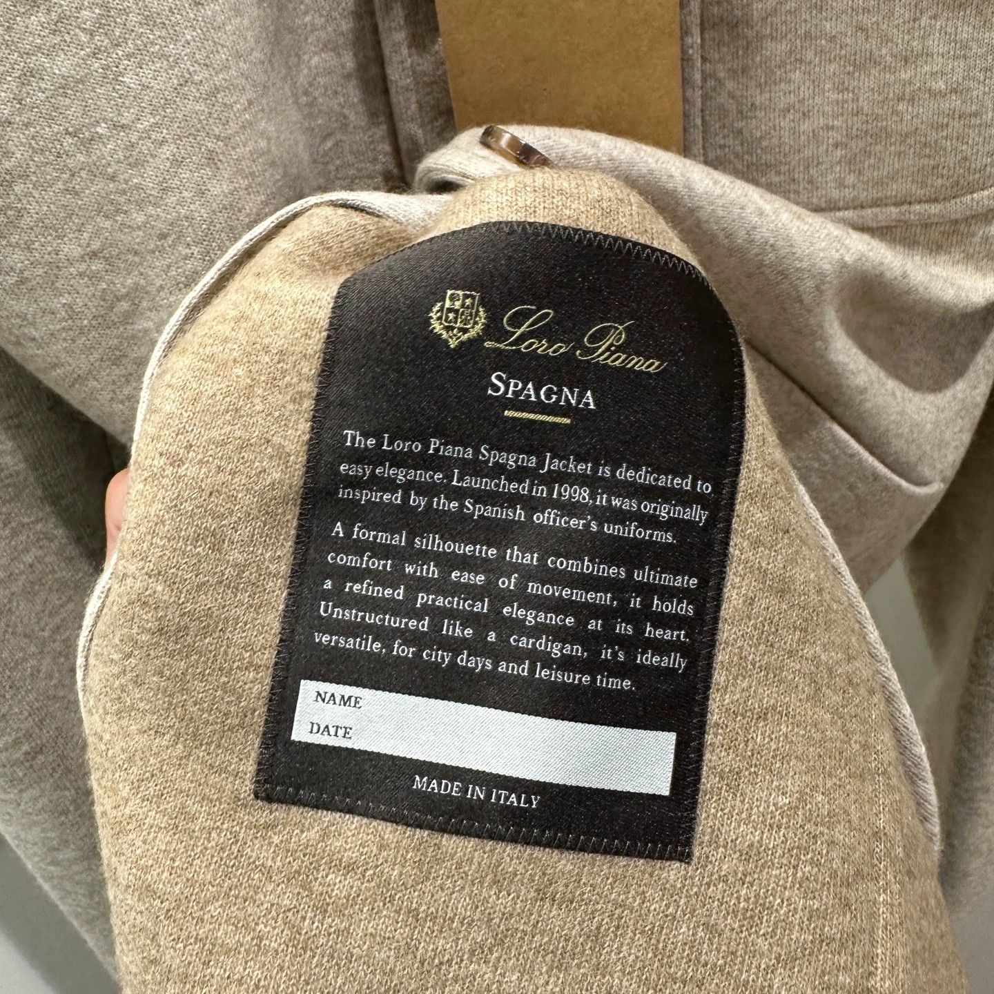Loro Piana Loro Piana 25SS Stand Collar Cashmere Jacket 42 Unused Size US XS / EU 42 / 0 - 8 Thumbnail