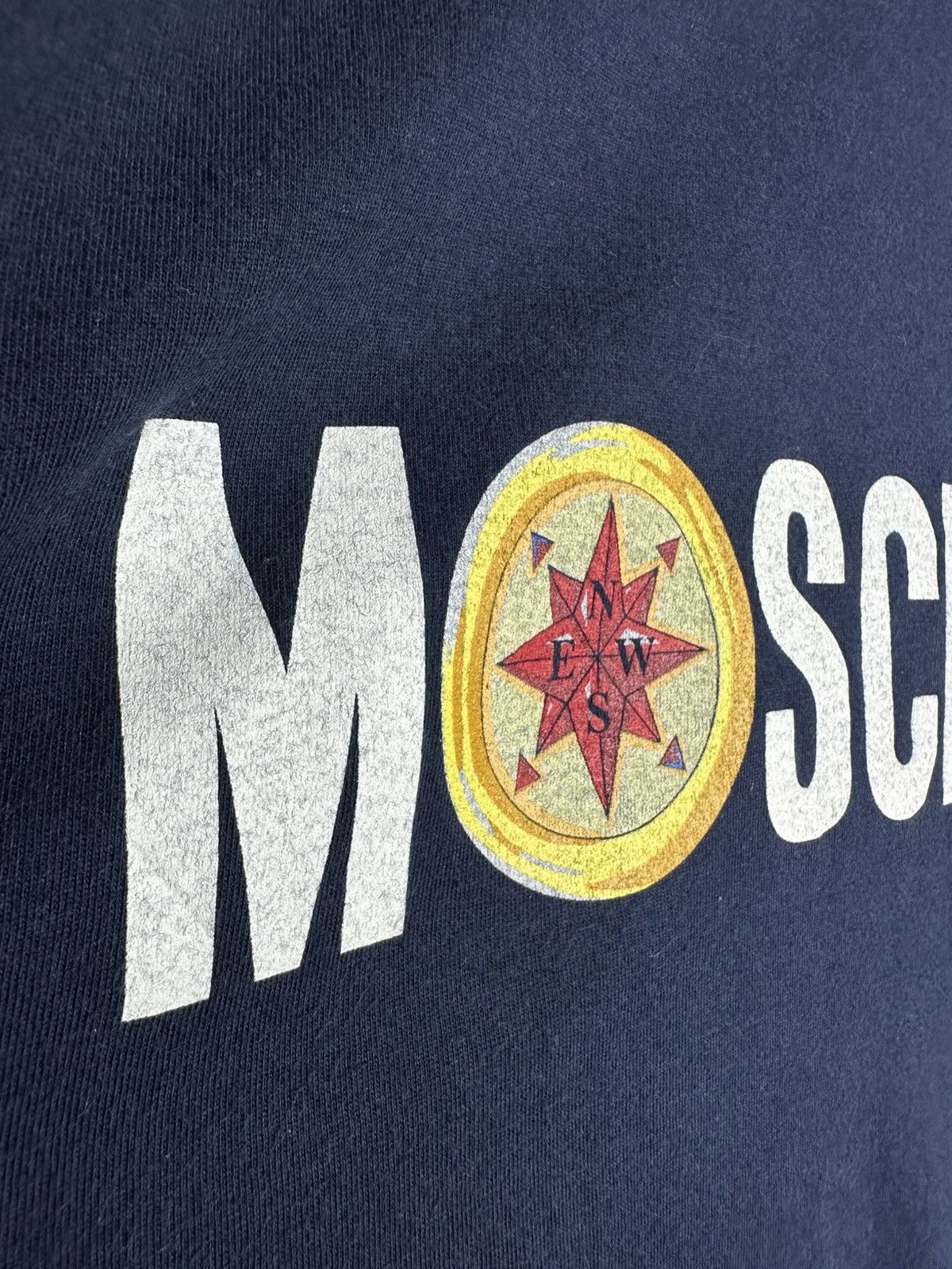 Moschino Moschino Mare Vintage 90s 00s Logo Print T Shirt Size XL Size US XL / EU 56 / 4 - 10 Thumbnail