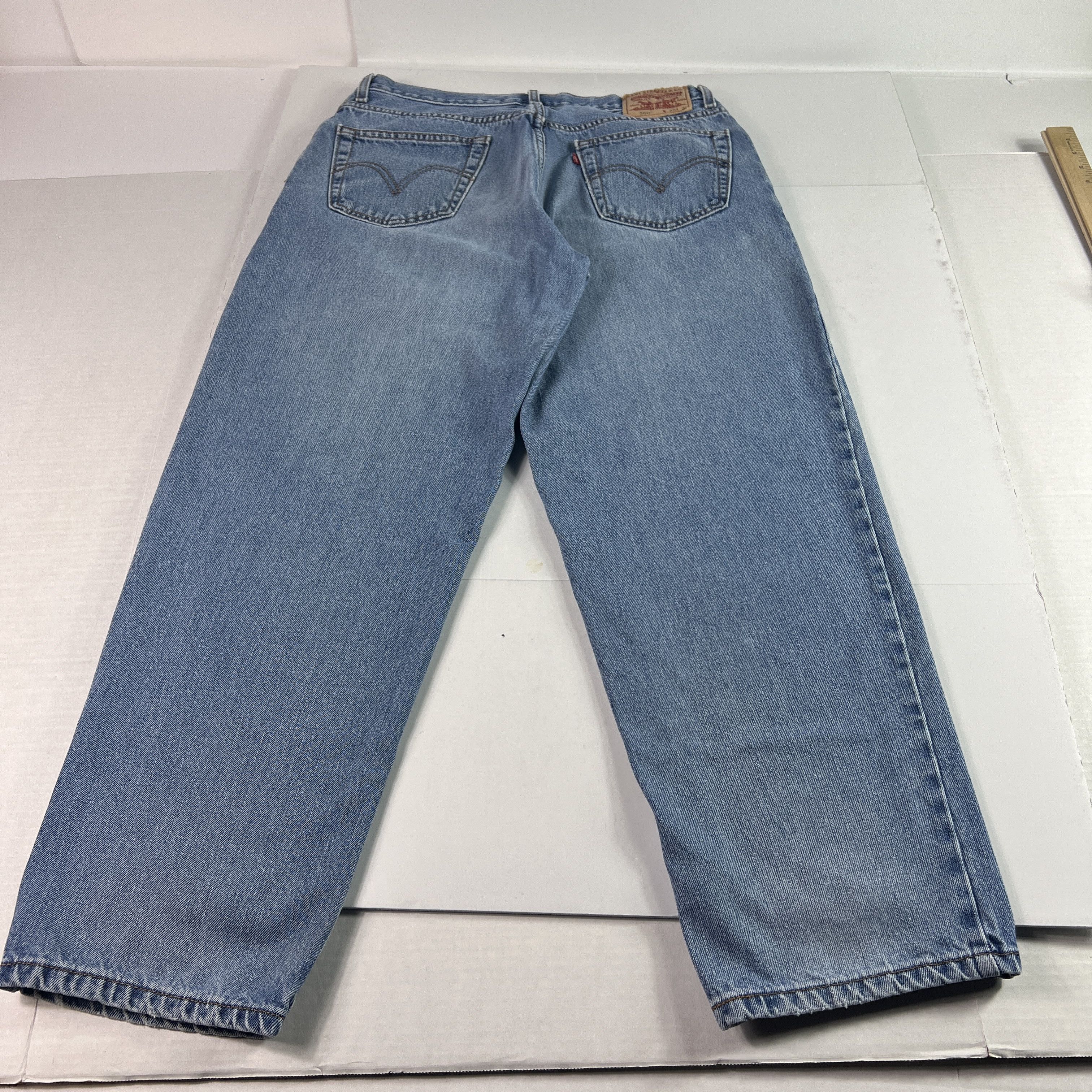 Levi's Y2K Levi's Jeans 560 Comfort Loose Fit Tapered Blue Denim Size US 34 / EU 50 - 11 Thumbnail