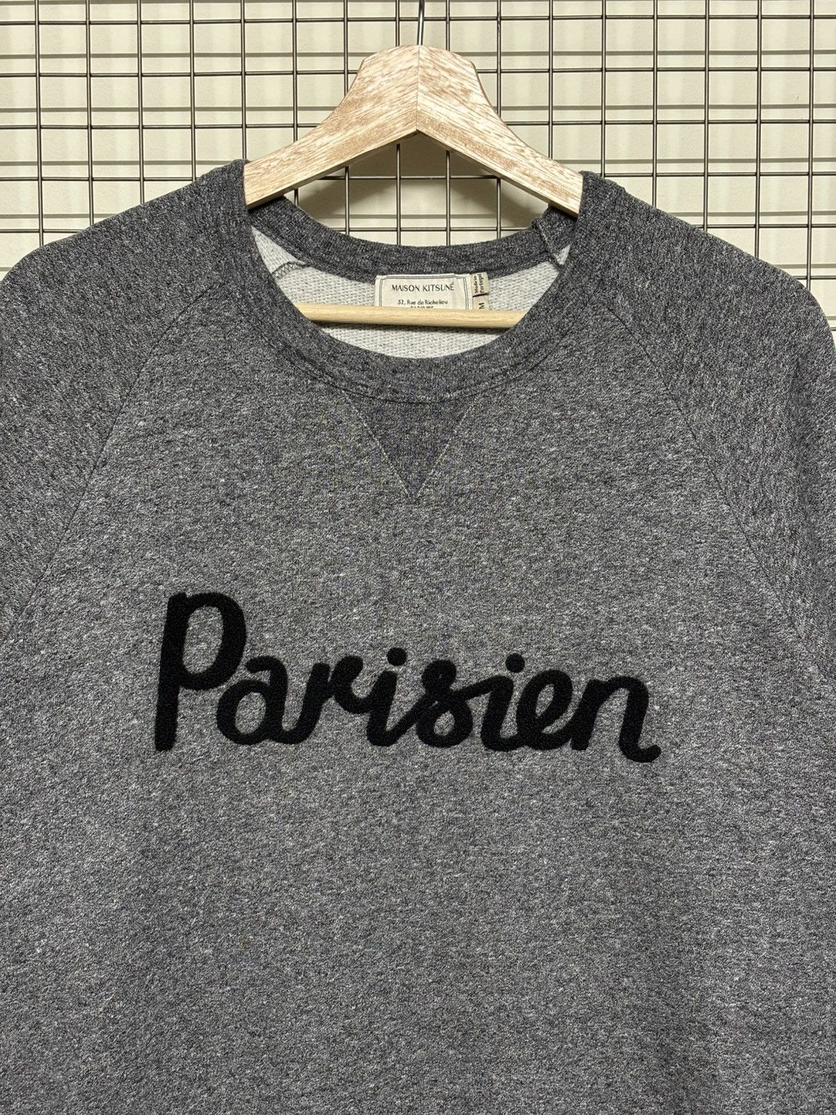 Maison Kitsune 🚨FINAL DROP🚨Maison Kitsune Parisien Sweatshirt Pullover Size US M / EU 48-50 / 2 - 1 Thumbnail