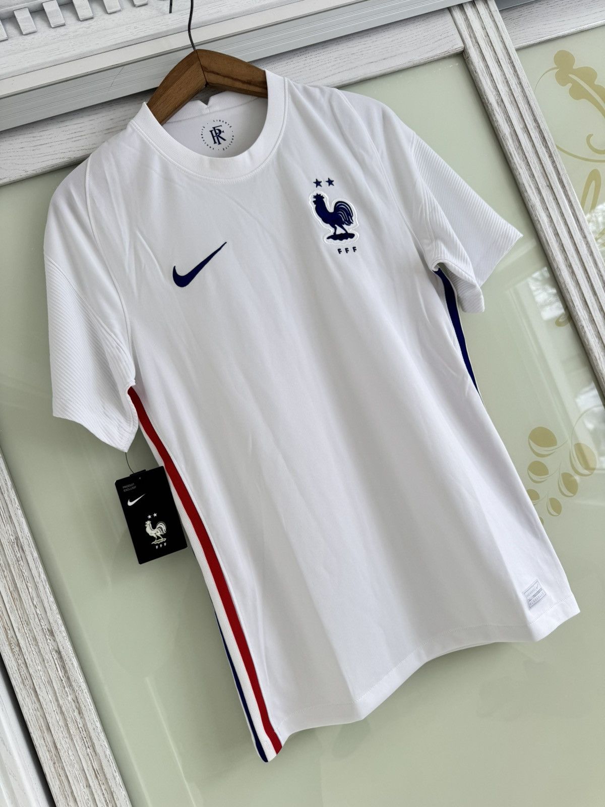 Nike BNWT France 2020-2021 Away Soccer Jersey Football Shirt Kit Size US S / EU 44-46 / 1 - 4 Thumbnail