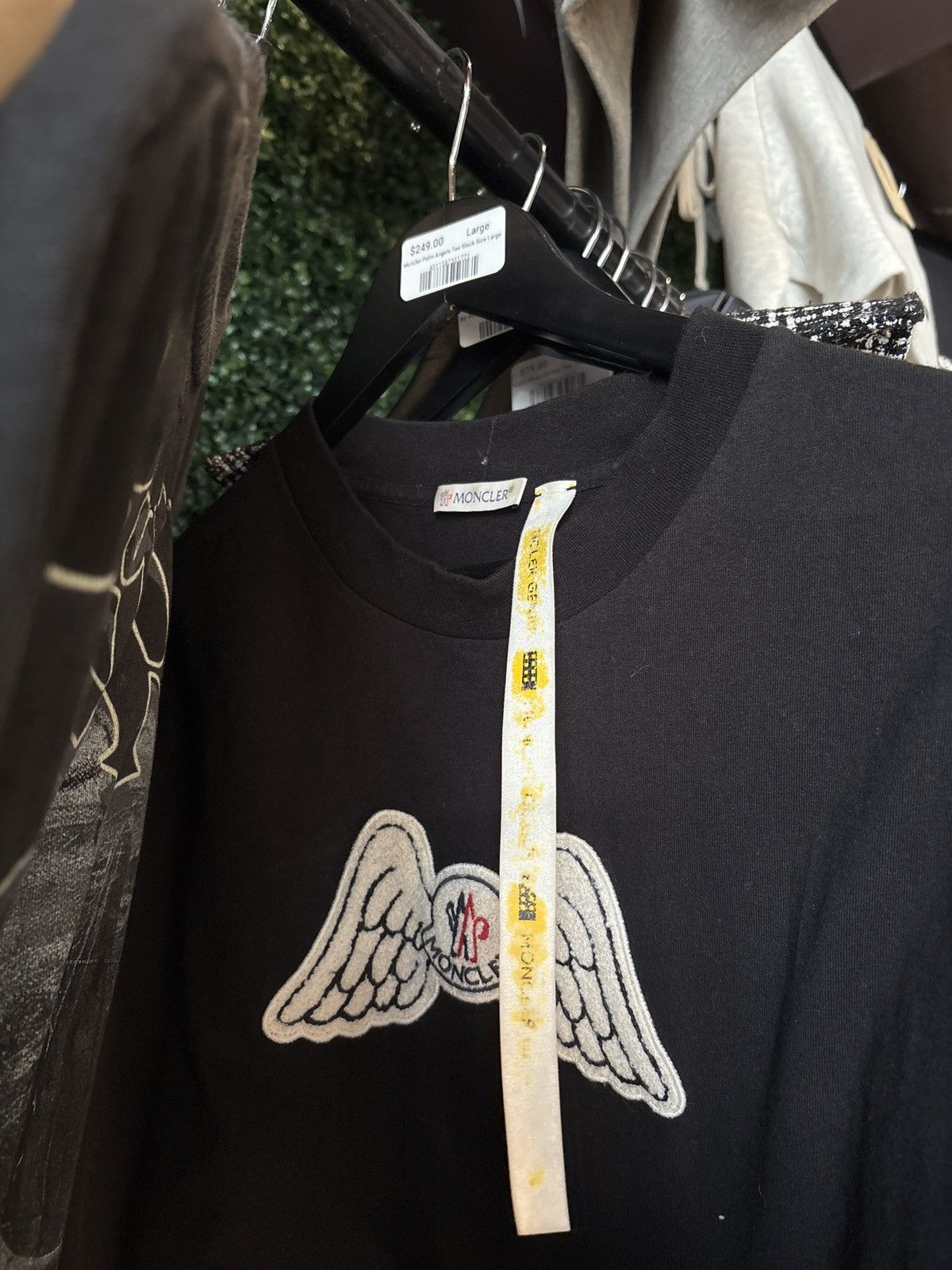 Moncler × Palm Angels Moncler Palm Angels Tee Black Size Large Size US L / EU 52-54 / 3 - 6 Thumbnail
