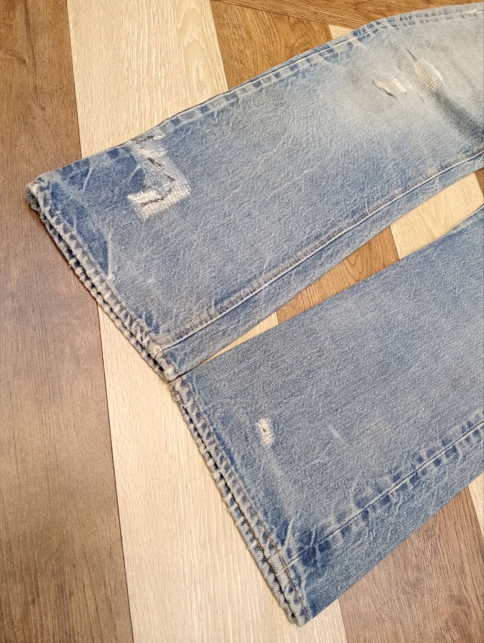 Levi's LEVI'S VINTAGE 501 REDLINE TOP #6 SELVEDGE DISTRESSED DENIM Size US 34 / EU 50 - 4 Thumbnail