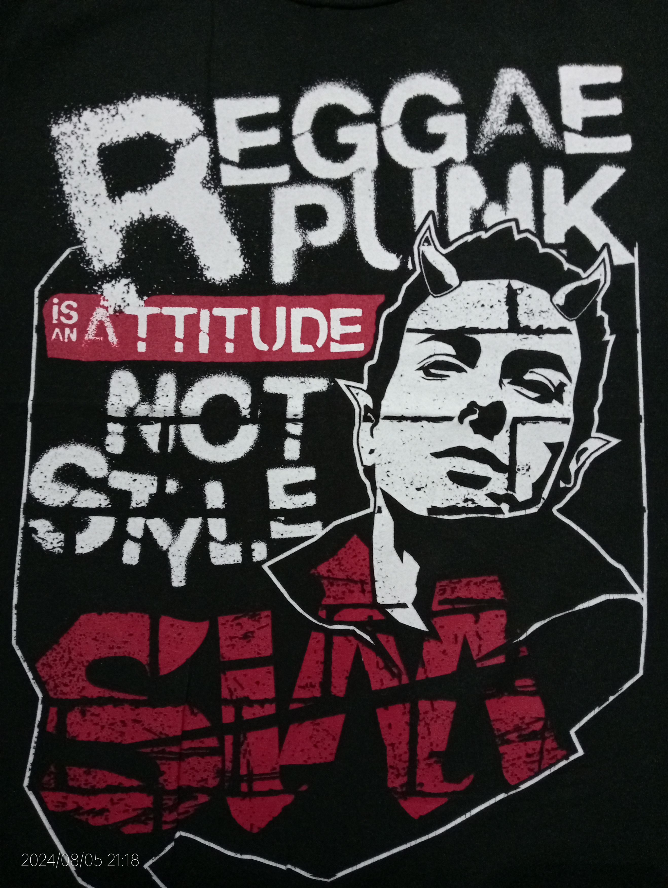 Band Tees Sim Band Reggae Punk Tee Size US M / EU 48-50 / 2 - 2 Thumbnail