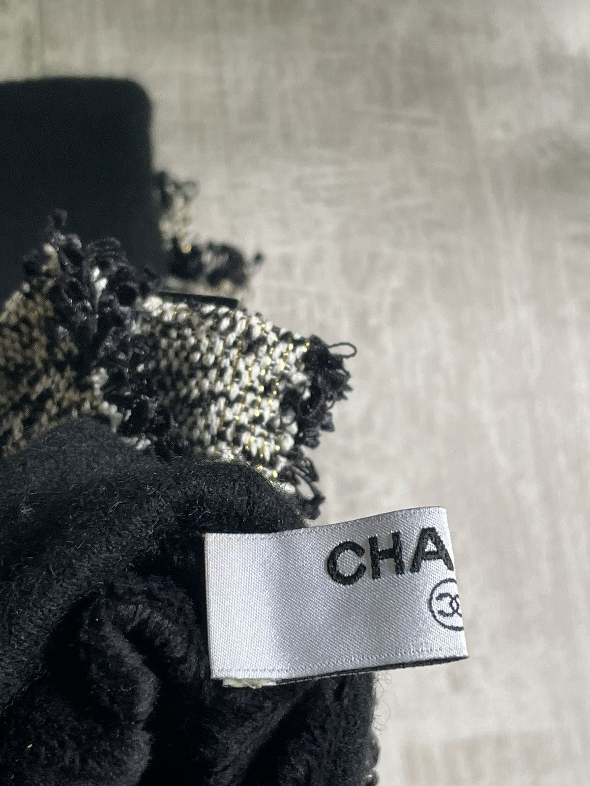 Chanel Chanel Black Gloves Size ONE SIZE - 7 Thumbnail