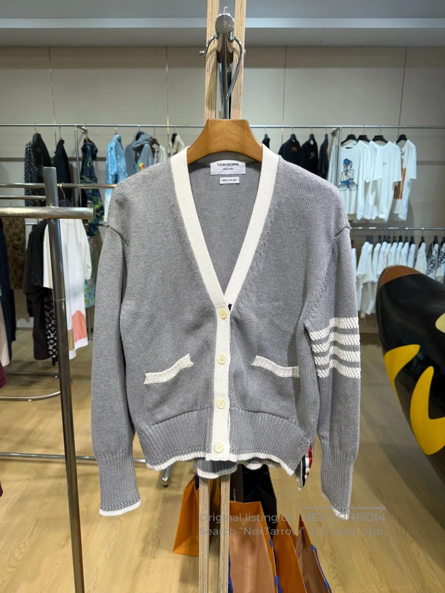 Thom Browne Thom Browne Gray Four. Size US XS / EU 42 / 0 - 1 Thumbnail