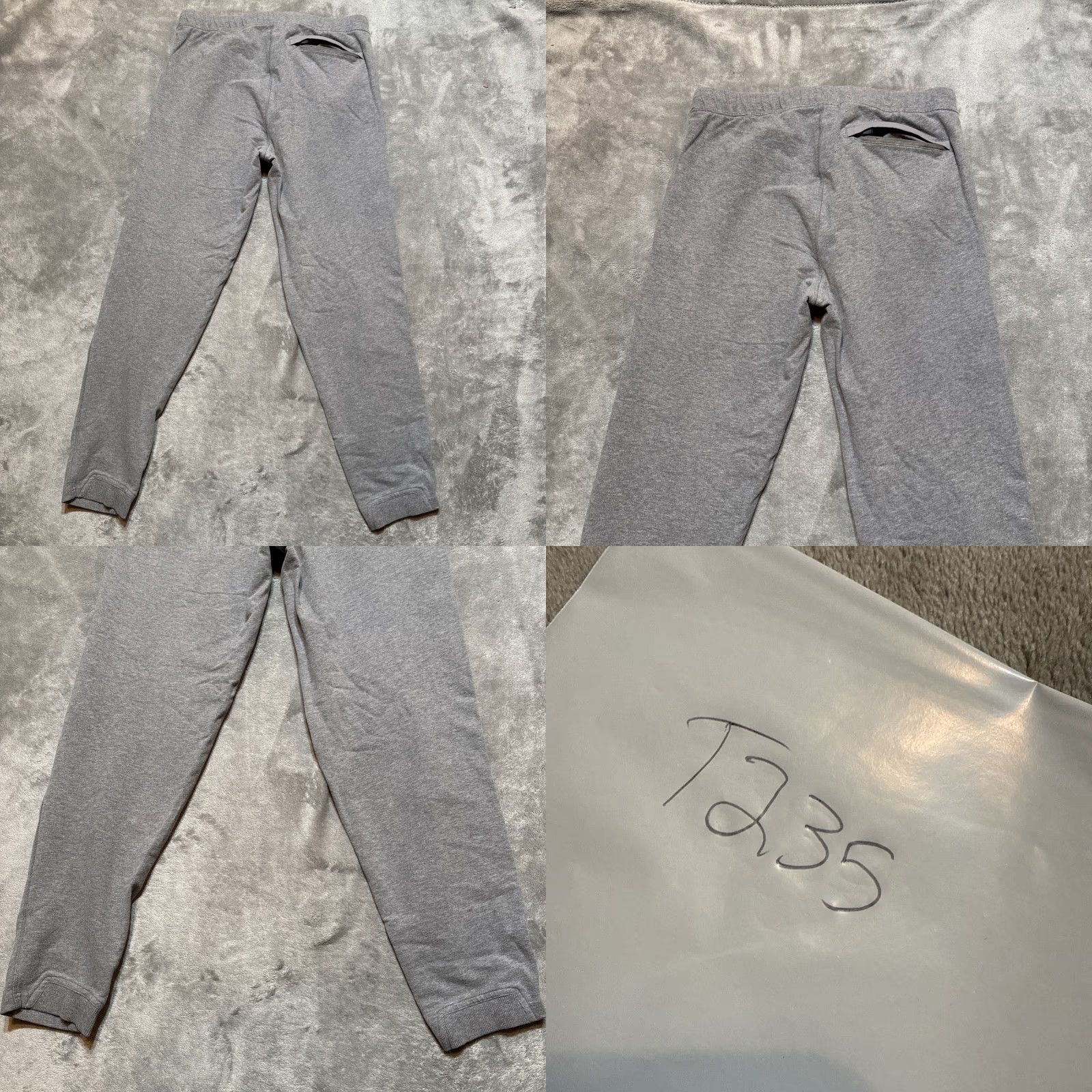 Vintage Mack Weldon Sweatpants Mens Medium Heather Gray Cotton Mid Rise Pants Regular Mens Size US 31 - 8 Thumbnail