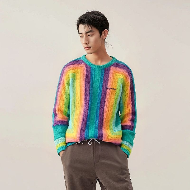 Supreme RARE SAMPLE* SUPREME®/SMURFS™ SWEATER SIZE L | Grailed