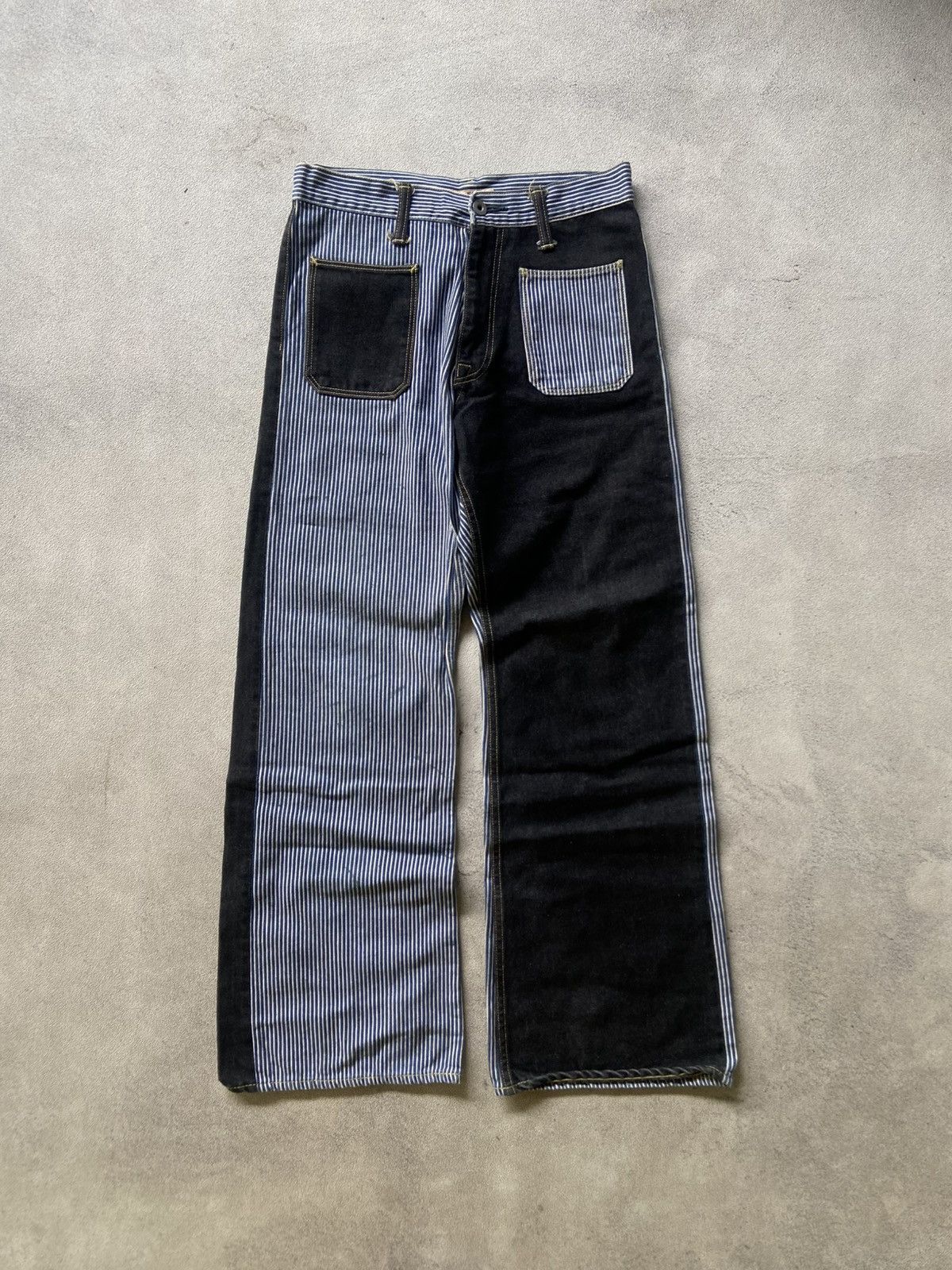 Kapital Kapital Hickory Patchwork Pants Size US 29 - 1 Thumbnail