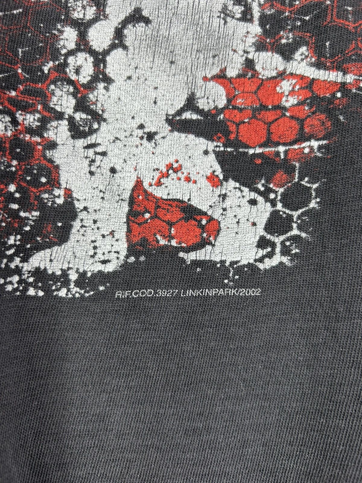 Band Tees Rare! Vintage 2002 Linkin Park Hybrid Theory Album T-Shirt Size US XL / EU 56 / 4 - 8 Thumbnail