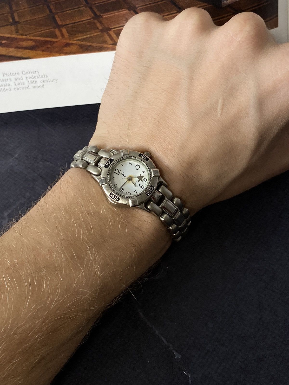 Jewelry Vintage P Quartz Star Japan Retro Watch Size ONE SIZE - 7 Thumbnail