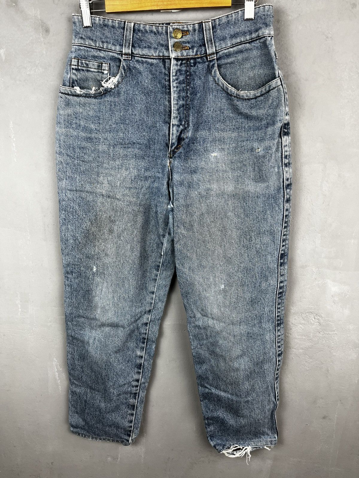Hysteric Glamour × Jil Sander × Vintage Jil Sander distressed denim vintage 90s rare hype Size 28" / US 6 / IT 42 - 18 Thumbnail