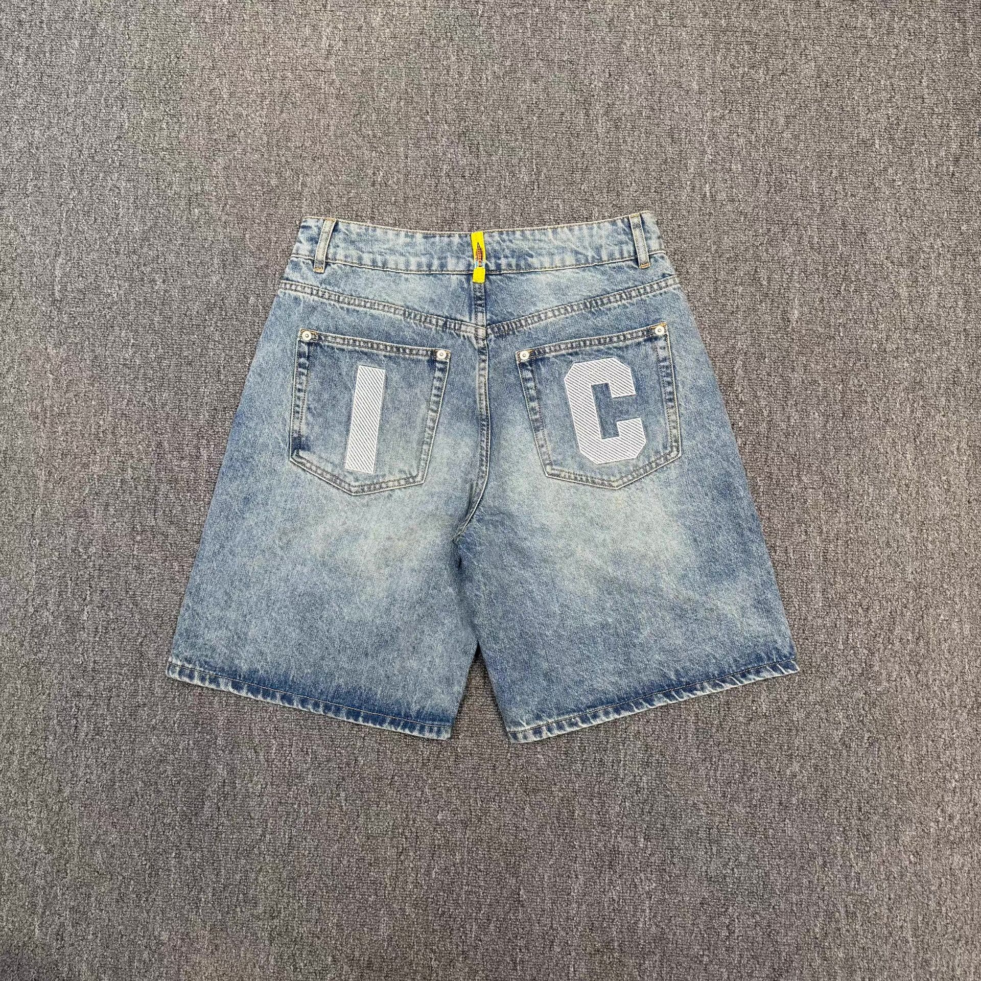 Billionaire Boys Club BBC Flying Dog Shorts, Denim Shorts Q10 Size US 32 / EU 48 - 2 Thumbnail