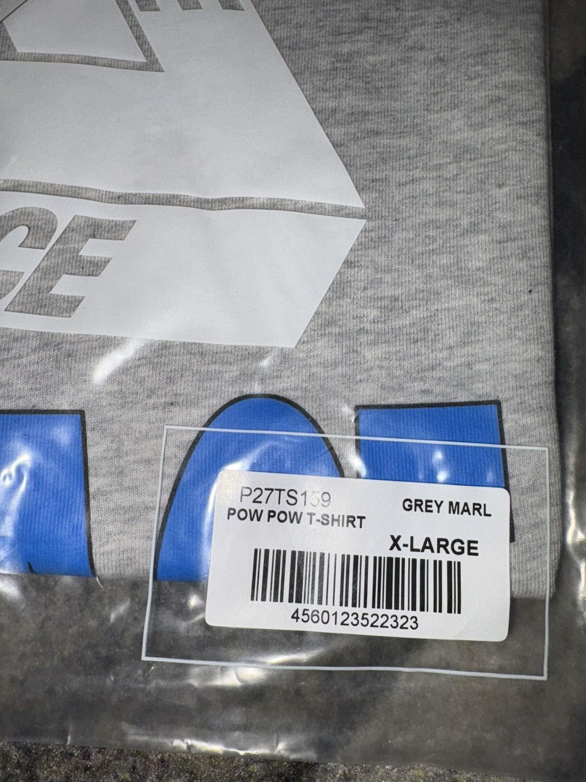 Palace Palace Pow Pow T-Shirt Grey Marl Size US XL / EU 56 / 4 - 3 Thumbnail