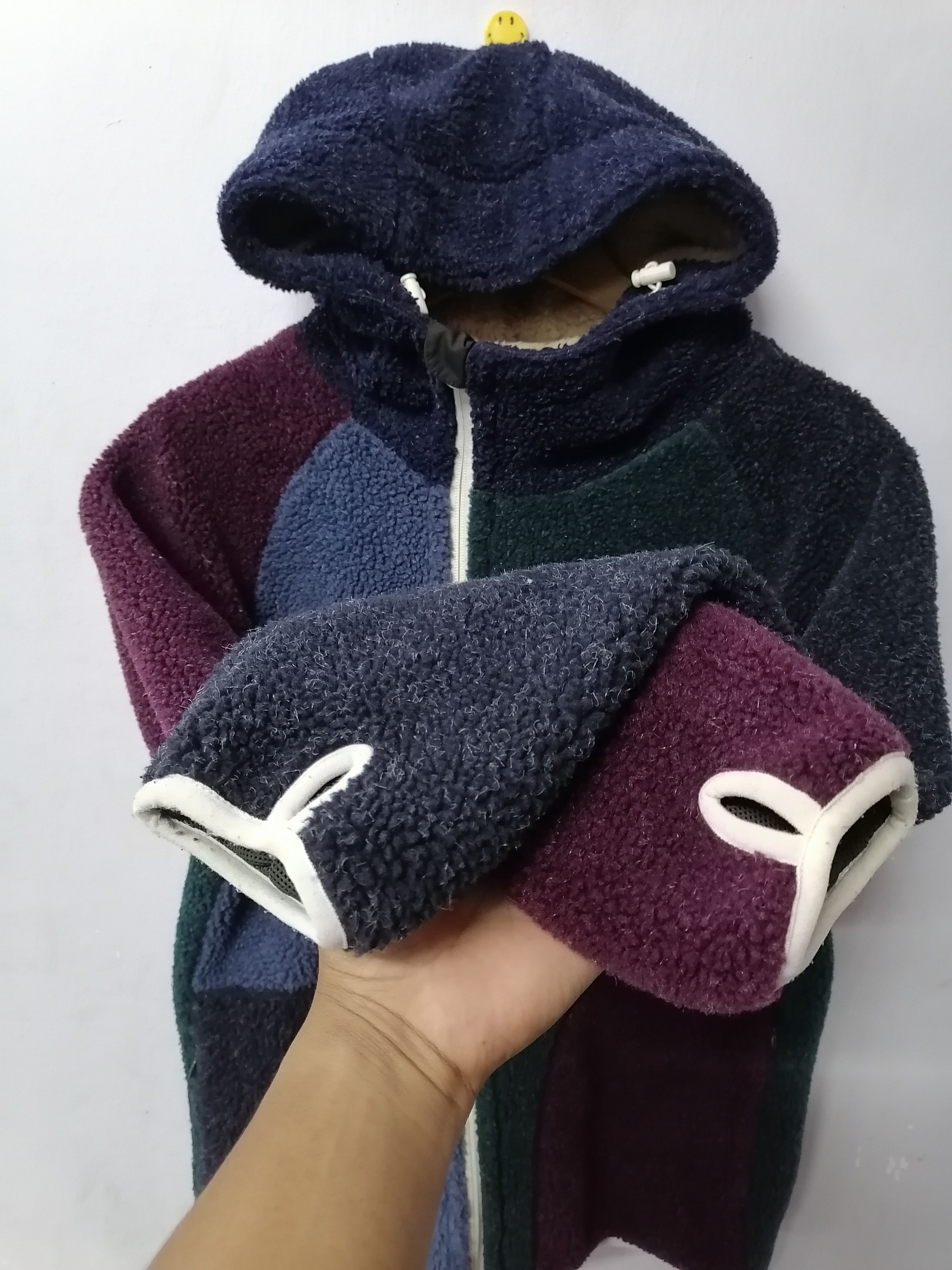 Vintage × go slow caravan Go Slow Caravan Sherpa Multicolour Hoodies Size US S / EU 44-46 / 1 - 4 Thumbnail