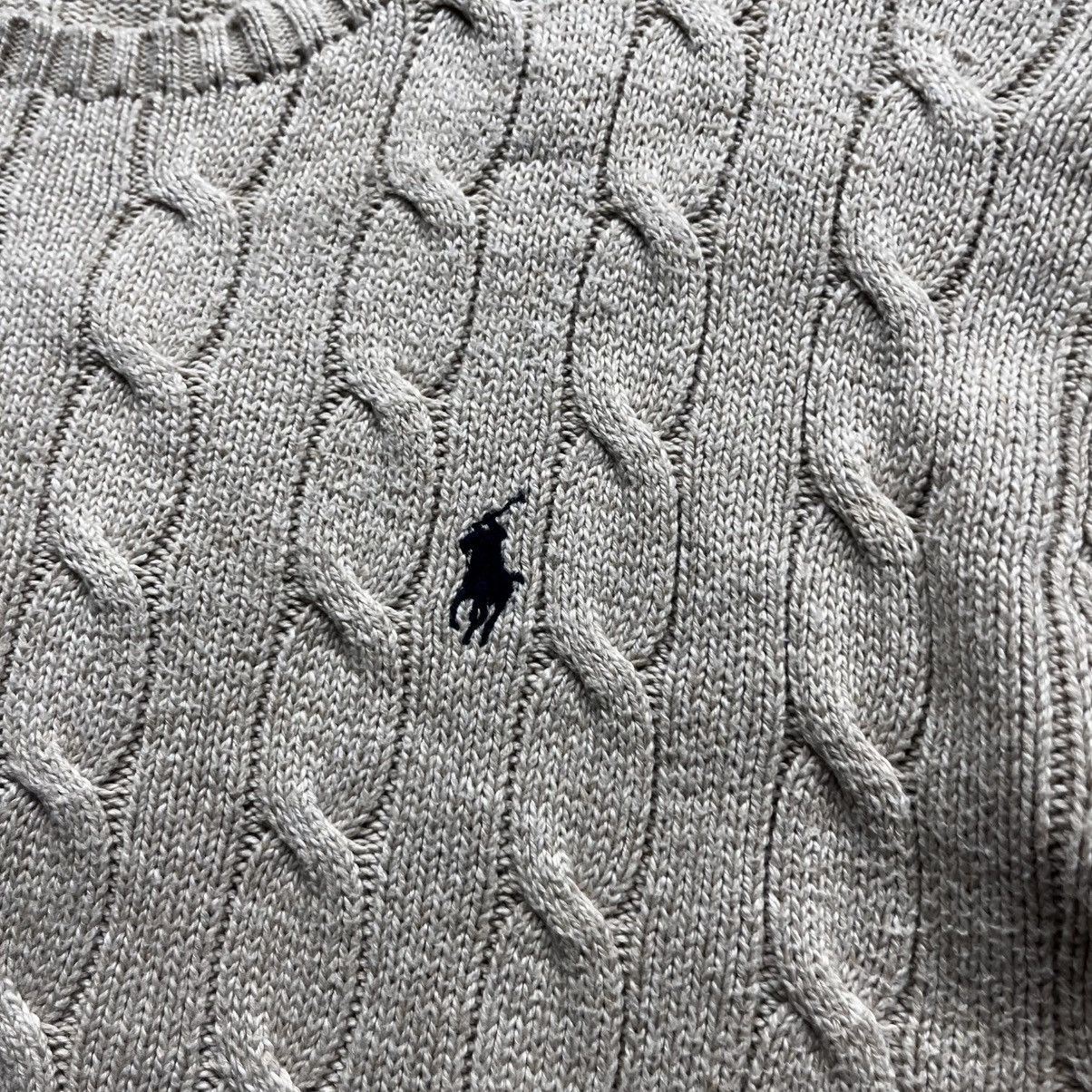 Polo Ralph Lauren Vintage Polo Ralph Lauren Cable Knit Sweater Old Money Mens Size US L / EU 52-54 / 3 - 6 Thumbnail