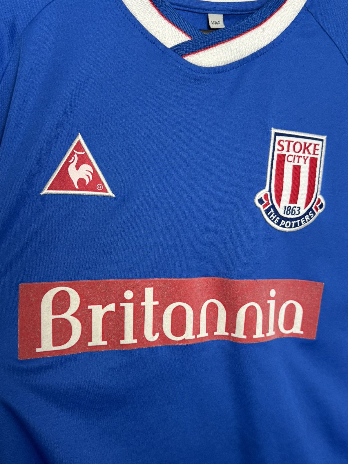 Le Coq Sportif Stoke City 01/03 Away Football Long Sleeve Jersey Size US XL / EU 56 / 4 - 3 Thumbnail