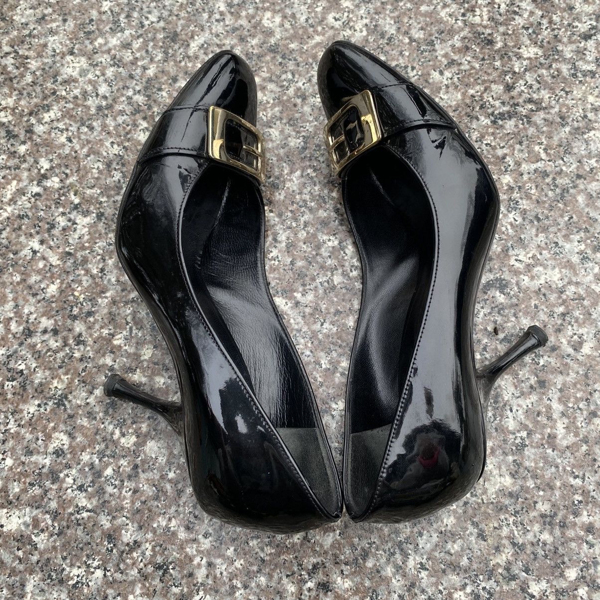 Gucci Vintage Gucci patent leather shoes Size US 7 / IT 37 - 7 Thumbnail
