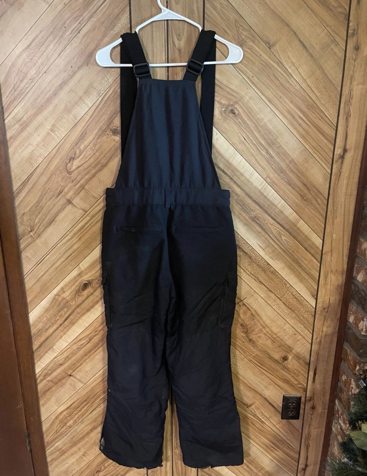 Duluth Trading Company Duluth Trading Co Men’s Size Small Black Open Front Overalls Size US 30 / EU 46 - 4 Thumbnail