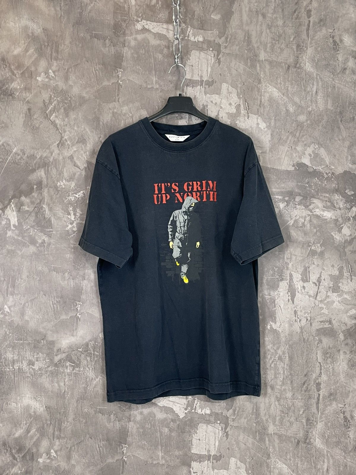 Vintage Vintage Drill It’s Grim Up North Graphic Print T shirt Size US M / EU 48-50 / 2 - 1 Thumbnail
