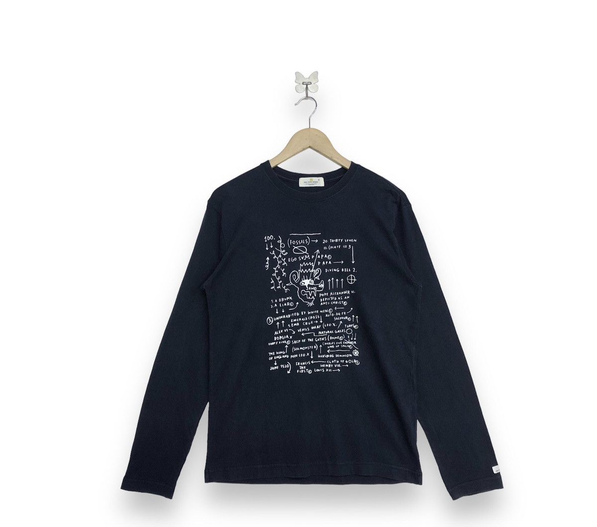 Uniqlo Vintage Uniqlo Art Jean Mitchel Basquiat long Sleeve Tshirt Size US S / EU 44-46 / 1 - 1 Thumbnail