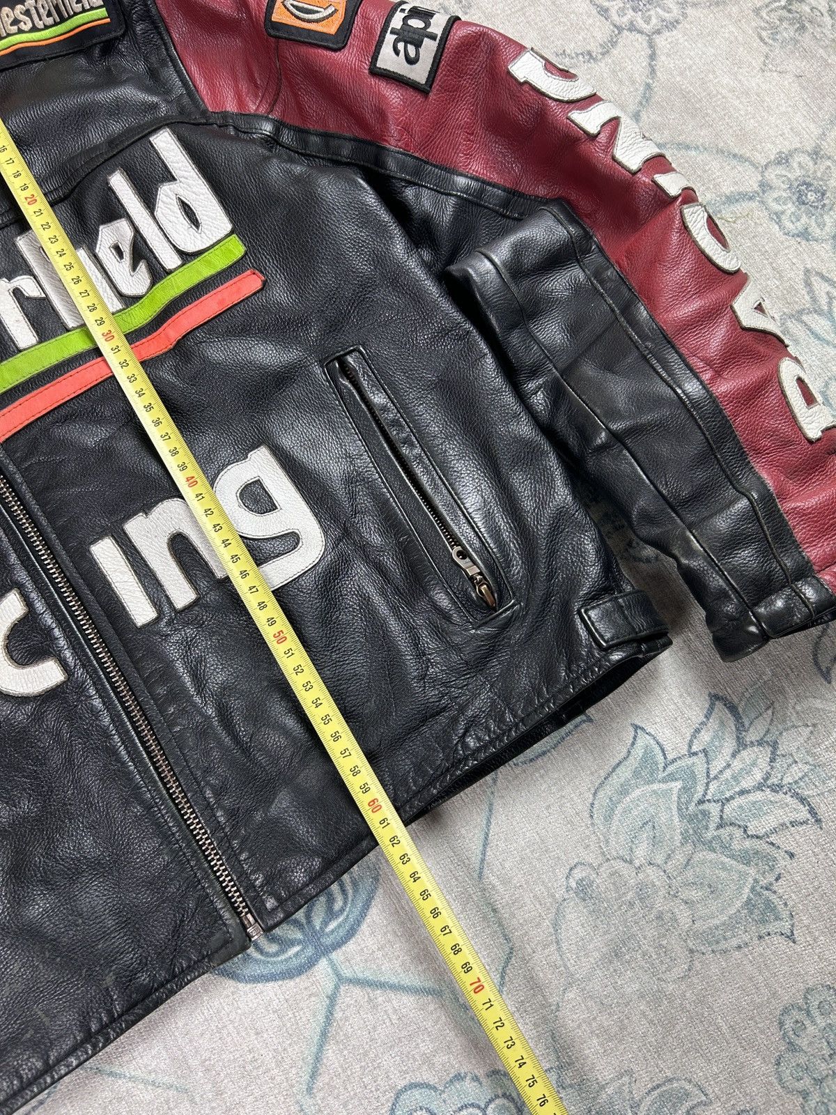 Other racing leather jacket Chesterfield Size US L / EU 52-54 / 3 - 8 Thumbnail