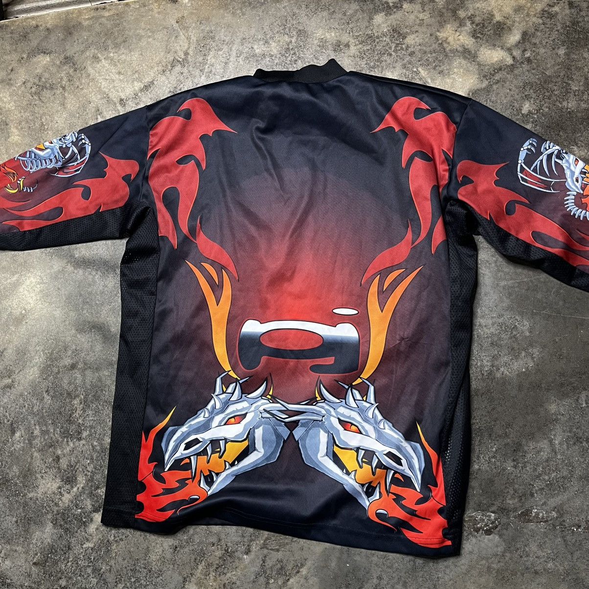 Vintage vintage paintball junkie motorcross longsleeve jersey shirt Size US L / EU 52-54 / 3 - 5 Thumbnail