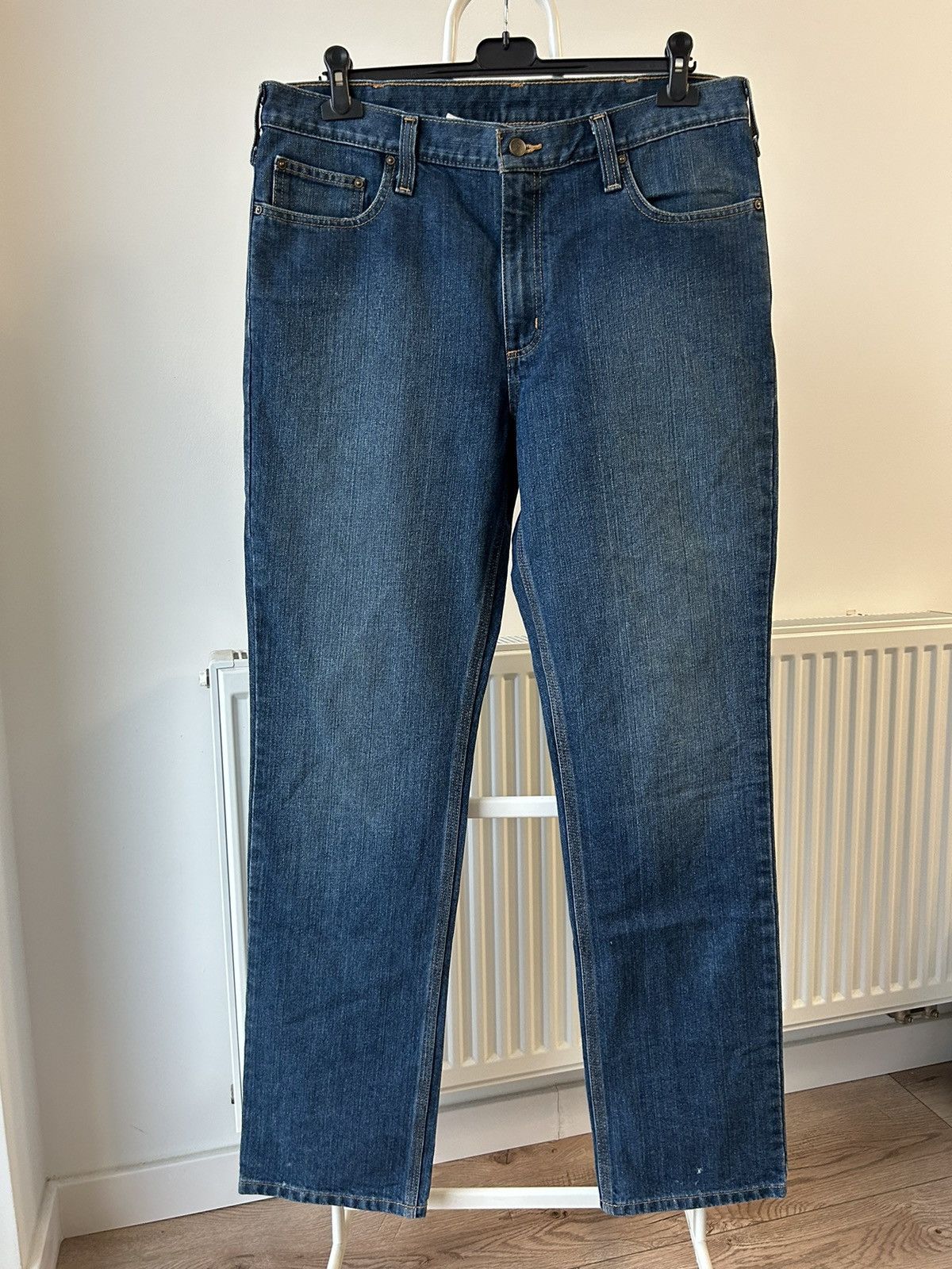 Carhartt × Vintage CARHARTT VINTAGE OLD MONEY BOXY LOGO TEXAS PANT Size US 36 / EU 52 - 5 Thumbnail