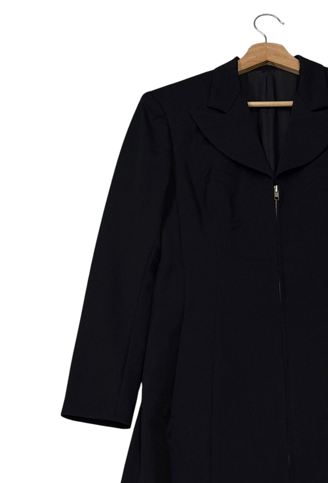 Y's Vintage Y’s By Yohji Yamamoto Full Length Zipper Wool Jacket Size M / US 6-8 / IT 42-44 - 5 Thumbnail