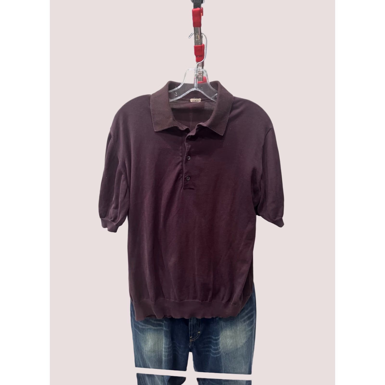 Malo Malo POLO SHIRT Medium M Mens Long Sleeve Multicolor VTG Size US M / EU 48-50 / 2 - 1 Thumbnail