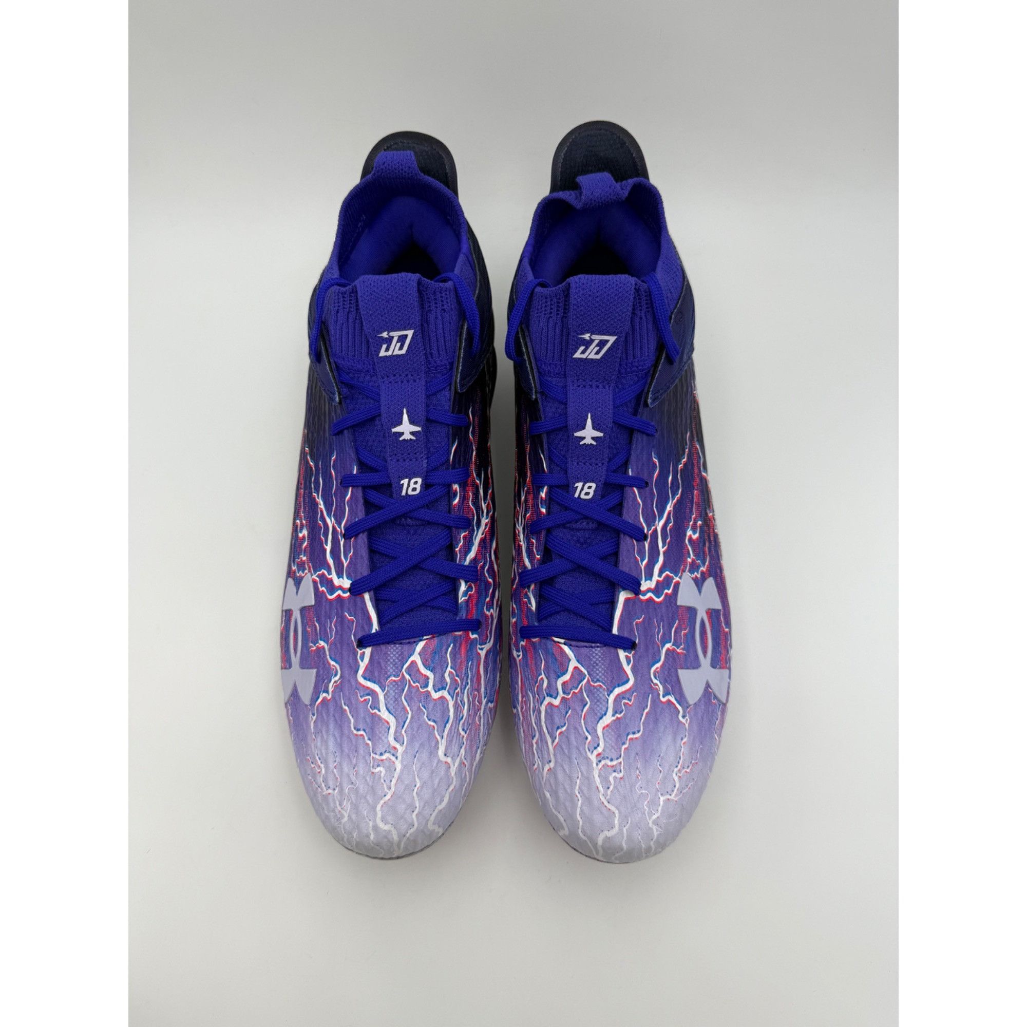 Under Armour Size 13 - Justin Jefferson x Blur 'Into The JJ-Verse' Footba Size US 13 / EU 46 - 2 Thumbnail