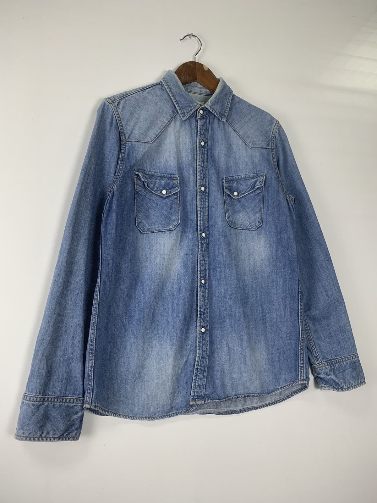 NANO universe Nano Universe western denim shirt Size US L / EU 52-54 / 3 - 3 Thumbnail