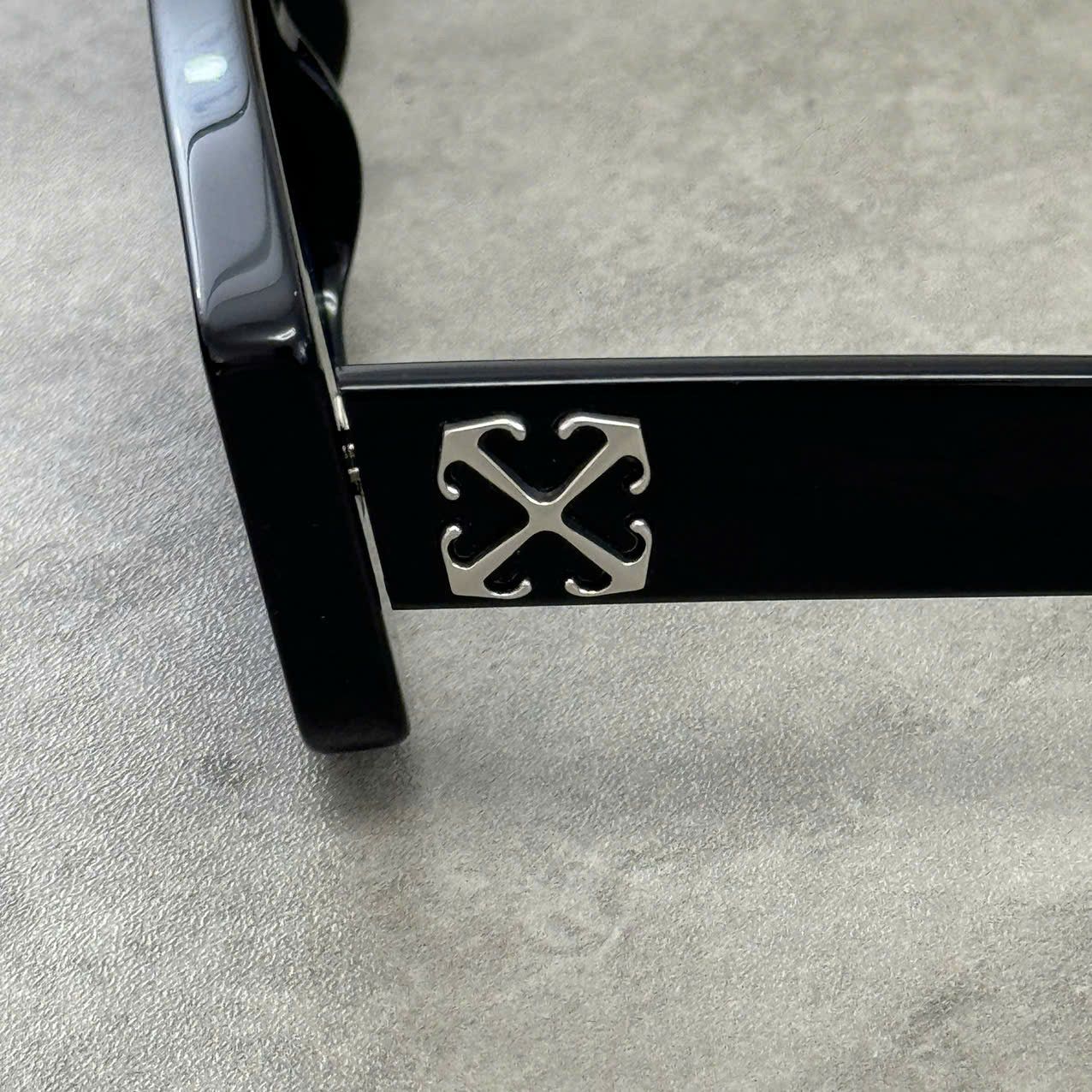 Off-White OFF WHITE Arthur Sunglasses BLACK/BLUE Size ONE SIZE - 3 Thumbnail